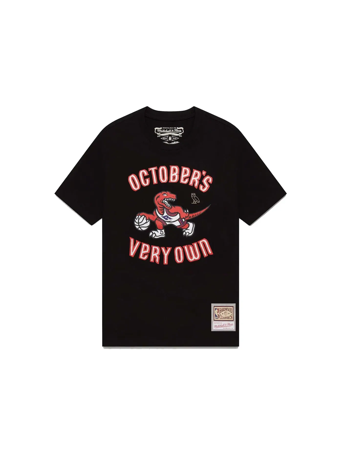 Мужская футболка с принтом T-Shirt OVO — изображение 1 из 1, черный