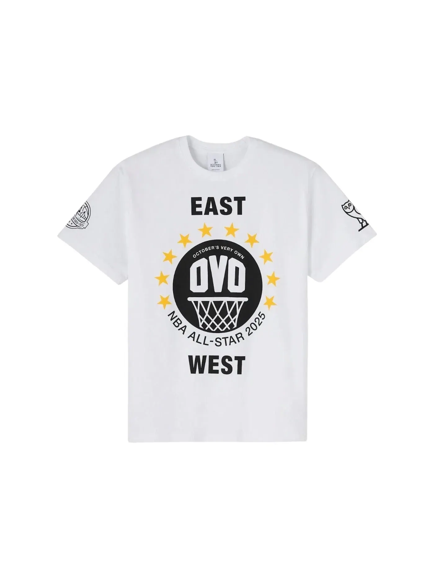 Мужская футболка OVO Nba All Stars T-Shirt — изображение 1 из 3, белый