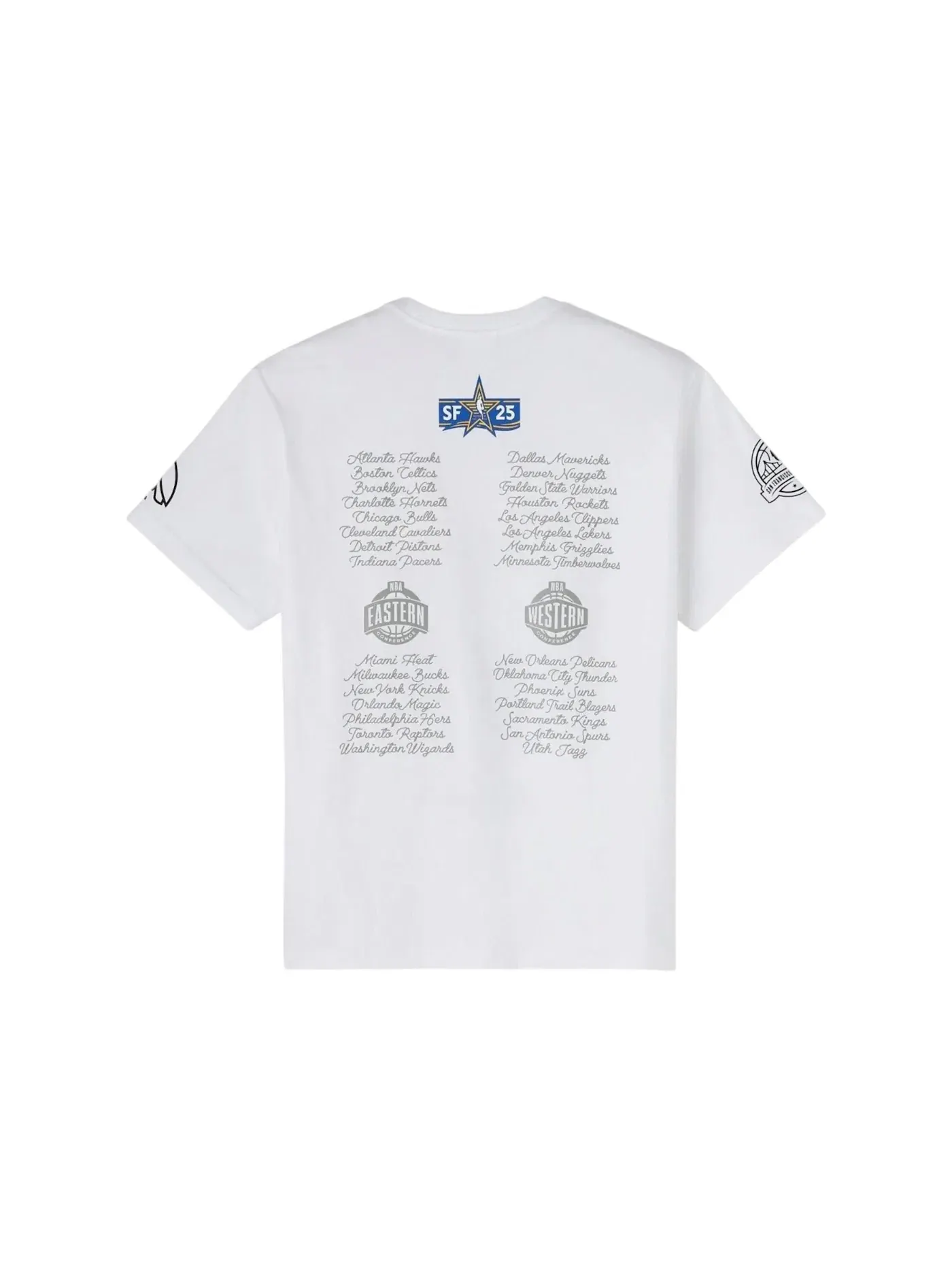 Мужская футболка OVO Nba All Stars T-Shirt — изображение 2 из 3, белый