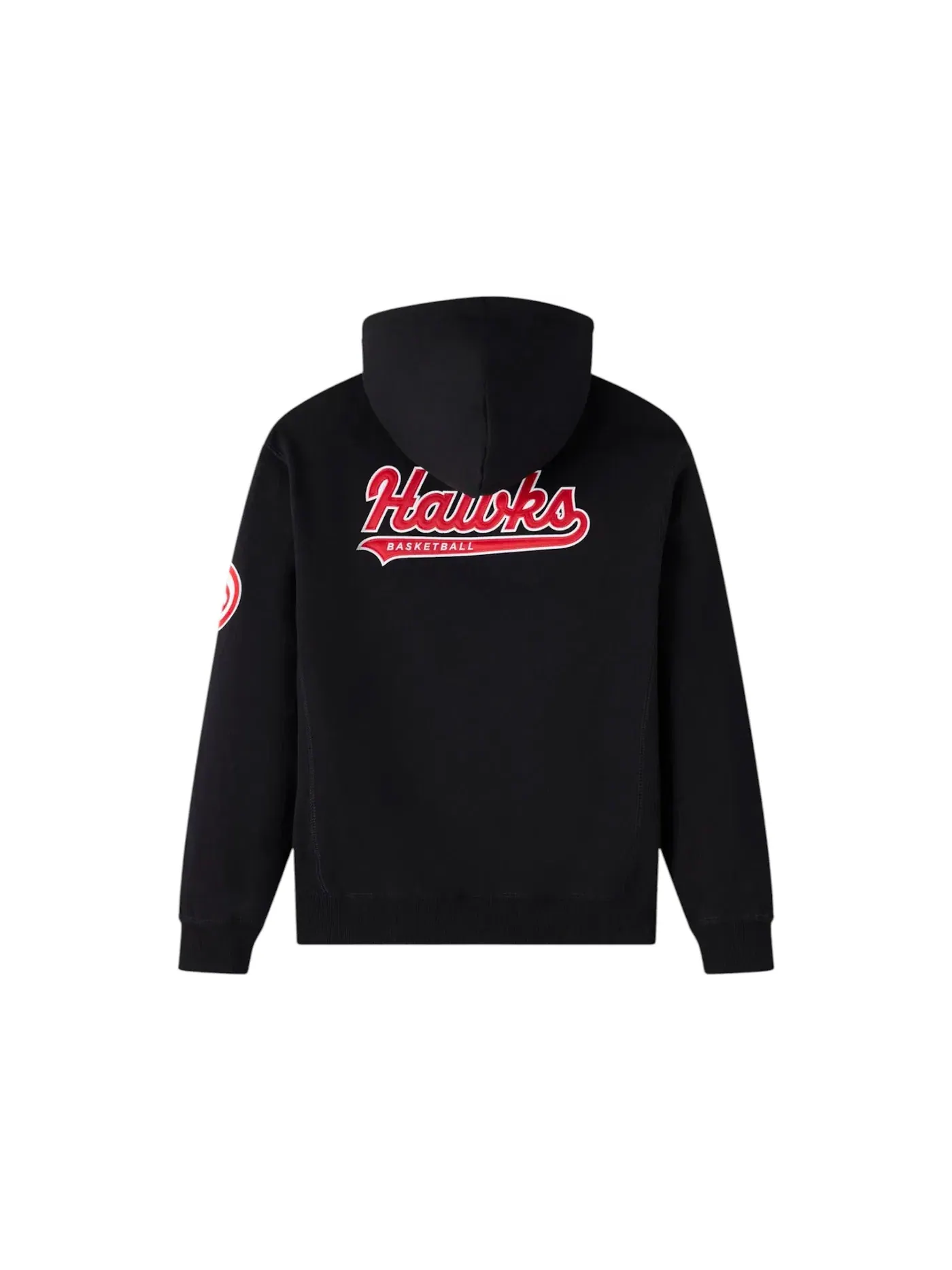 Мужская худи OVO NBA Atlanta Hawks Hoodie Black — изображение 2 из 2