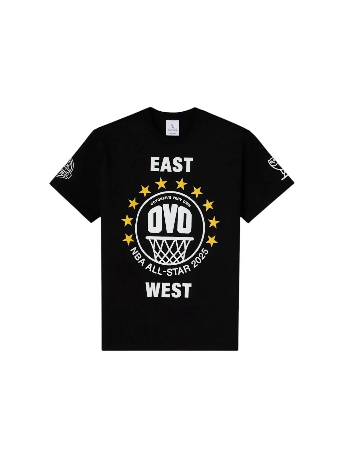 Мужская футболка с принтом T-Shirt OVO — изображение 1 из 2, черный