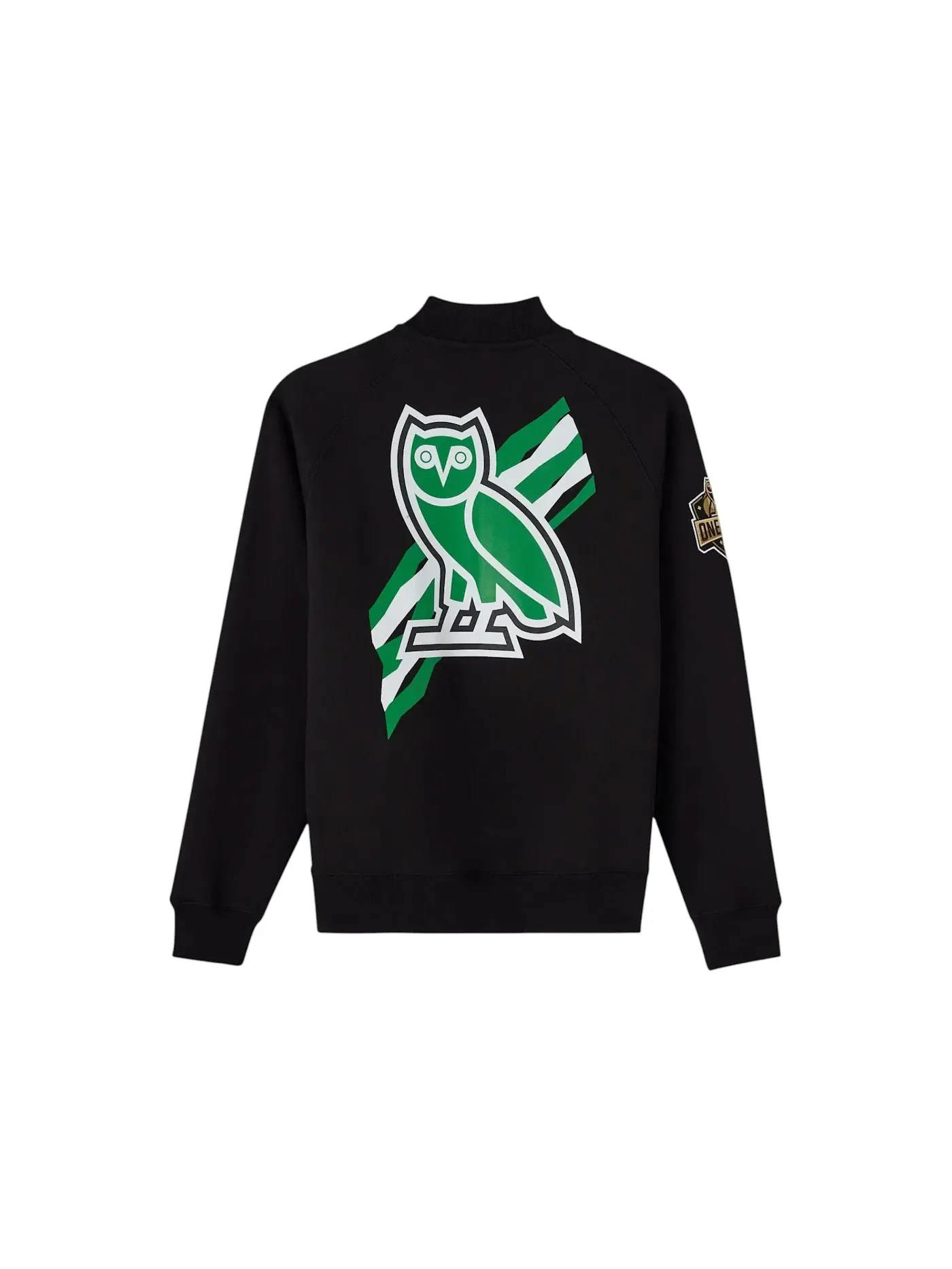 Мужская куртка из флиса OVO NBA Boston Celtics — изображение 2 из 2, черный