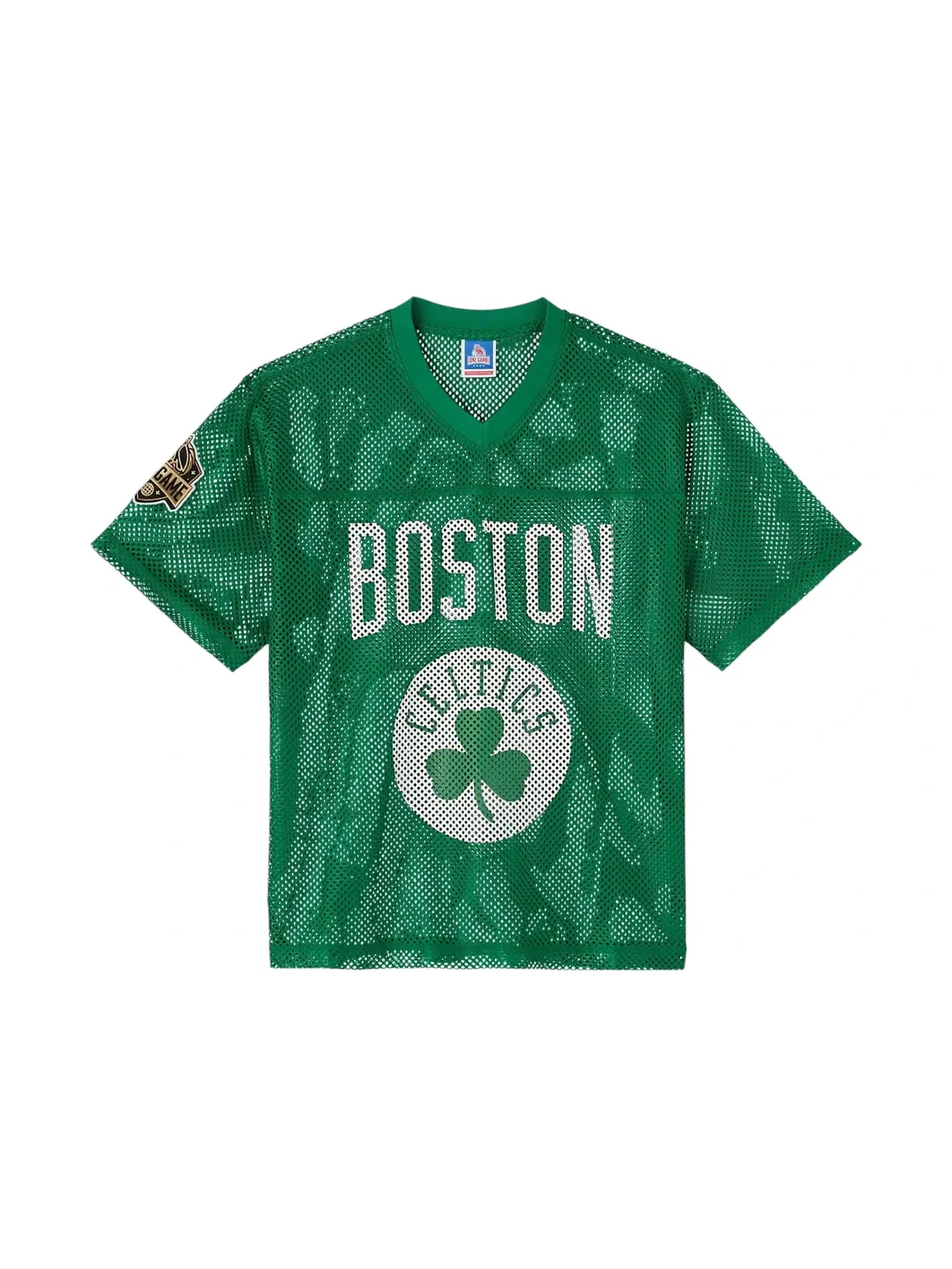 Мужская джерси с сетчатой вставкой OVO NBA Boston Celtics Mesh Jersey — изображение 1 из 2, зеленый
