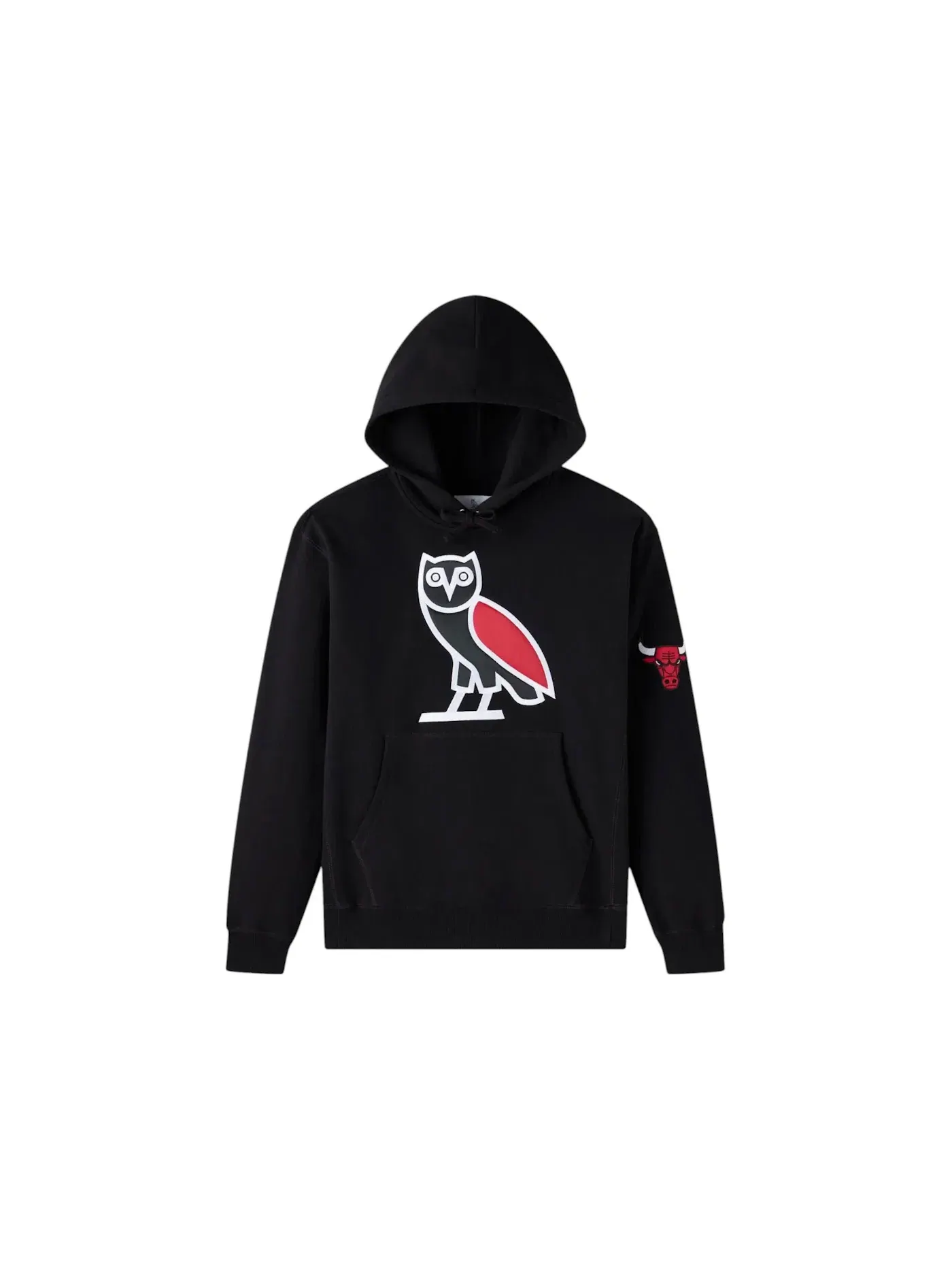 Мужская худи с принтом OVO Hoodie — изображение 1 из 2, черный