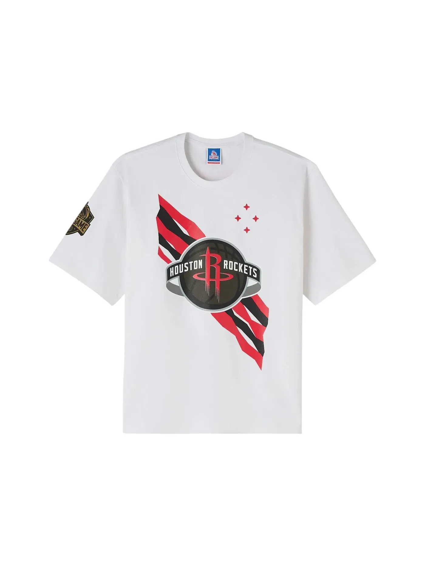 Мужская футболка хлопковая OVO NBA Houston Rockets T-Shirt — изображение 1 из 1, белый