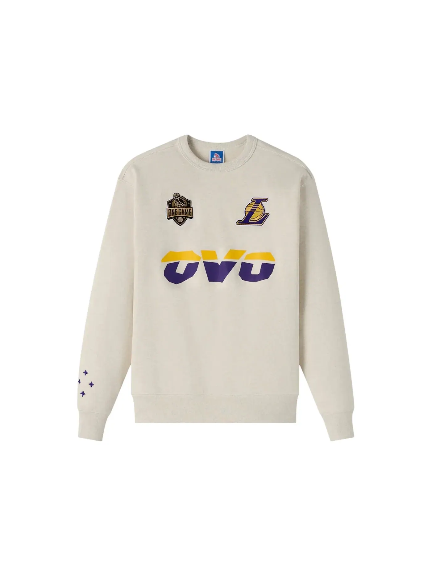 Мужской свитшот с длинным рукавом OVO Crewneck — изображение 1 из 1, серый