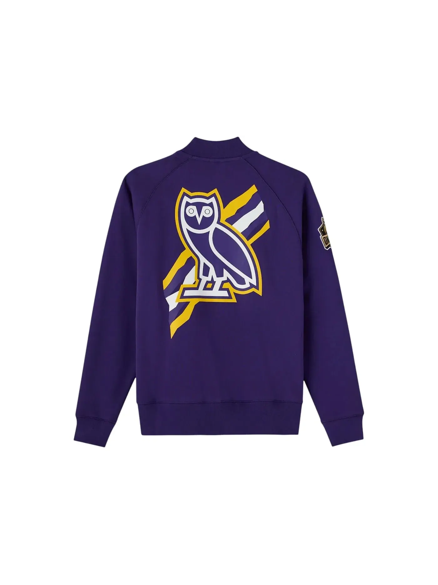 Мужская флисовая куртка OVO NBA Los Angeles Lakers Jacket — изображение 2 из 2, фиолетовый