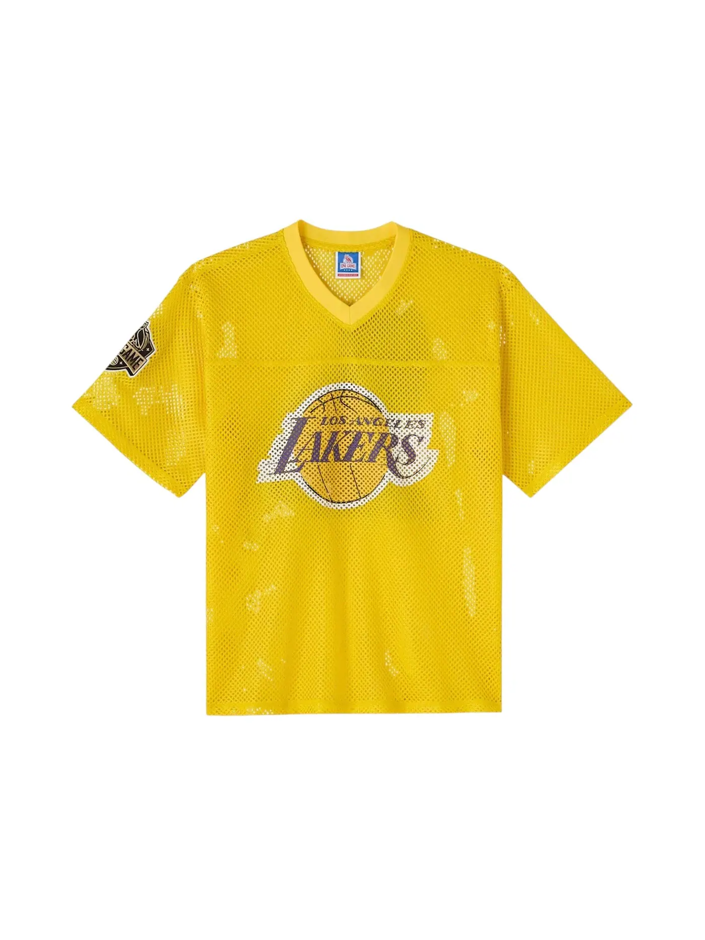 Мужская джерси с сетчатой тканью OVO NBA Los Angeles Lakers Mesh Jersey — изображение 1 из 2, золото