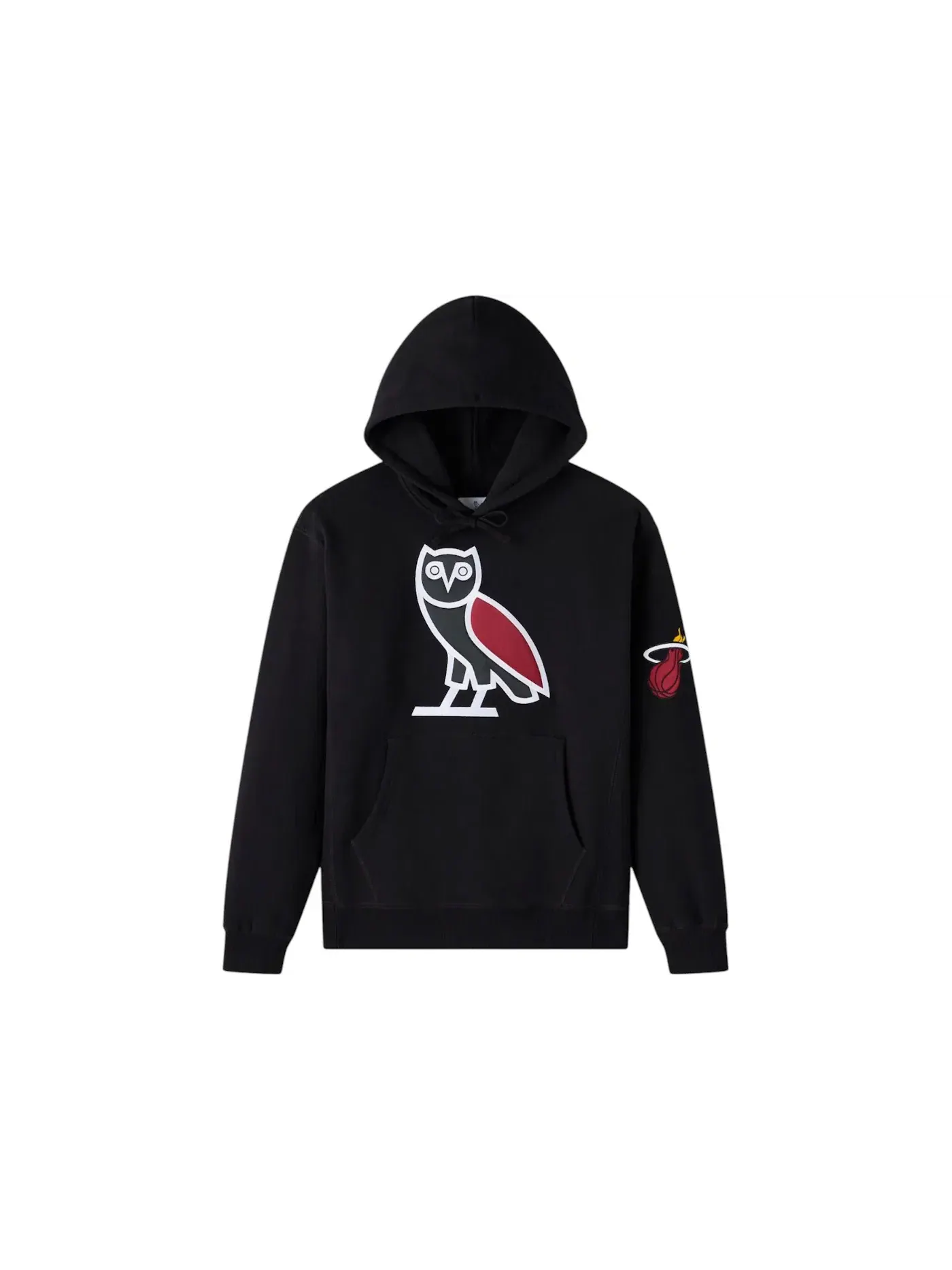 Мужская худи OVO NBA Miami Heat Hoodie Black — изображение 1 из 2