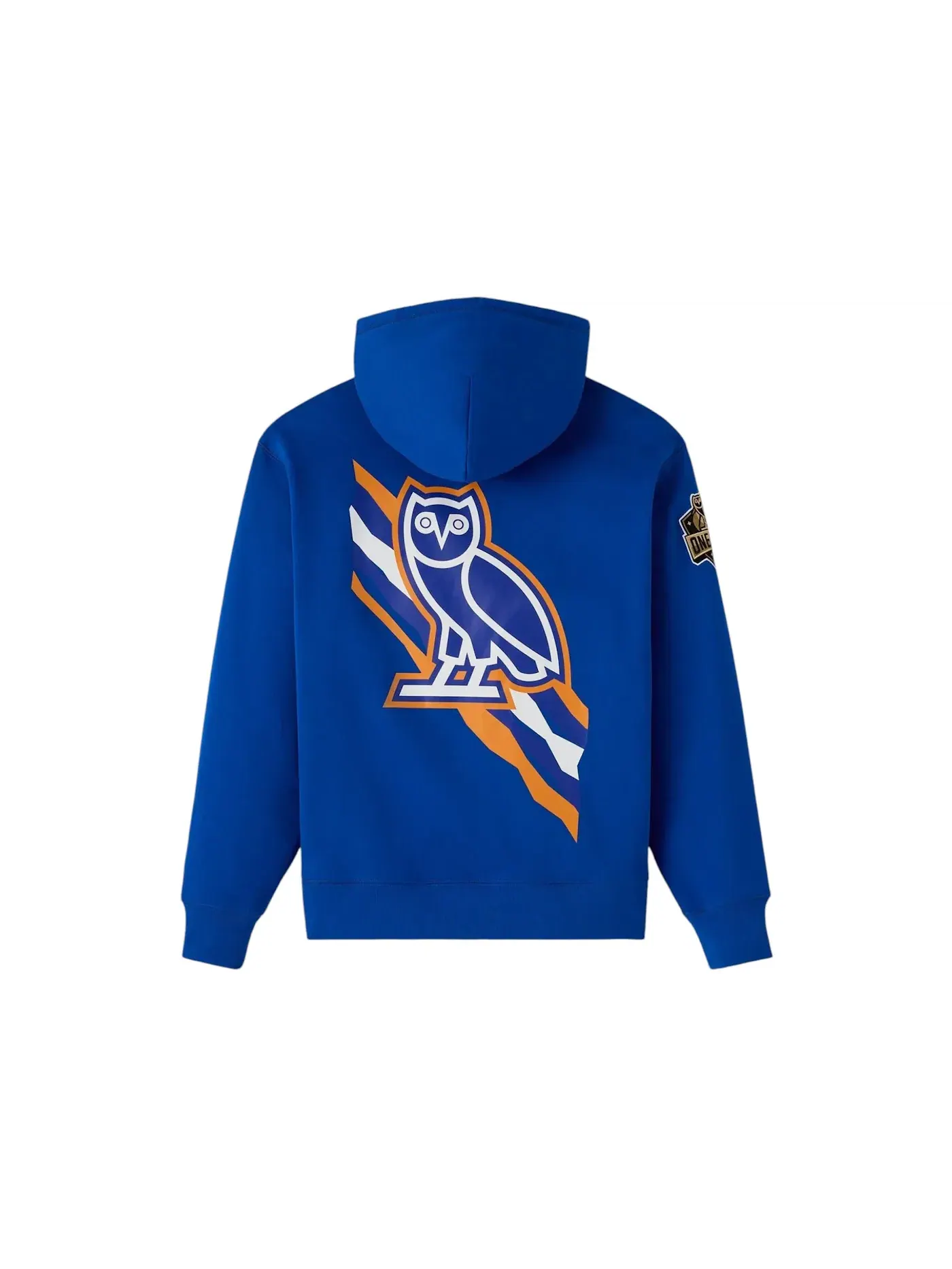 Мужская худи OVO NBA New York Knicks Hoodie — изображение 2 из 2, синий