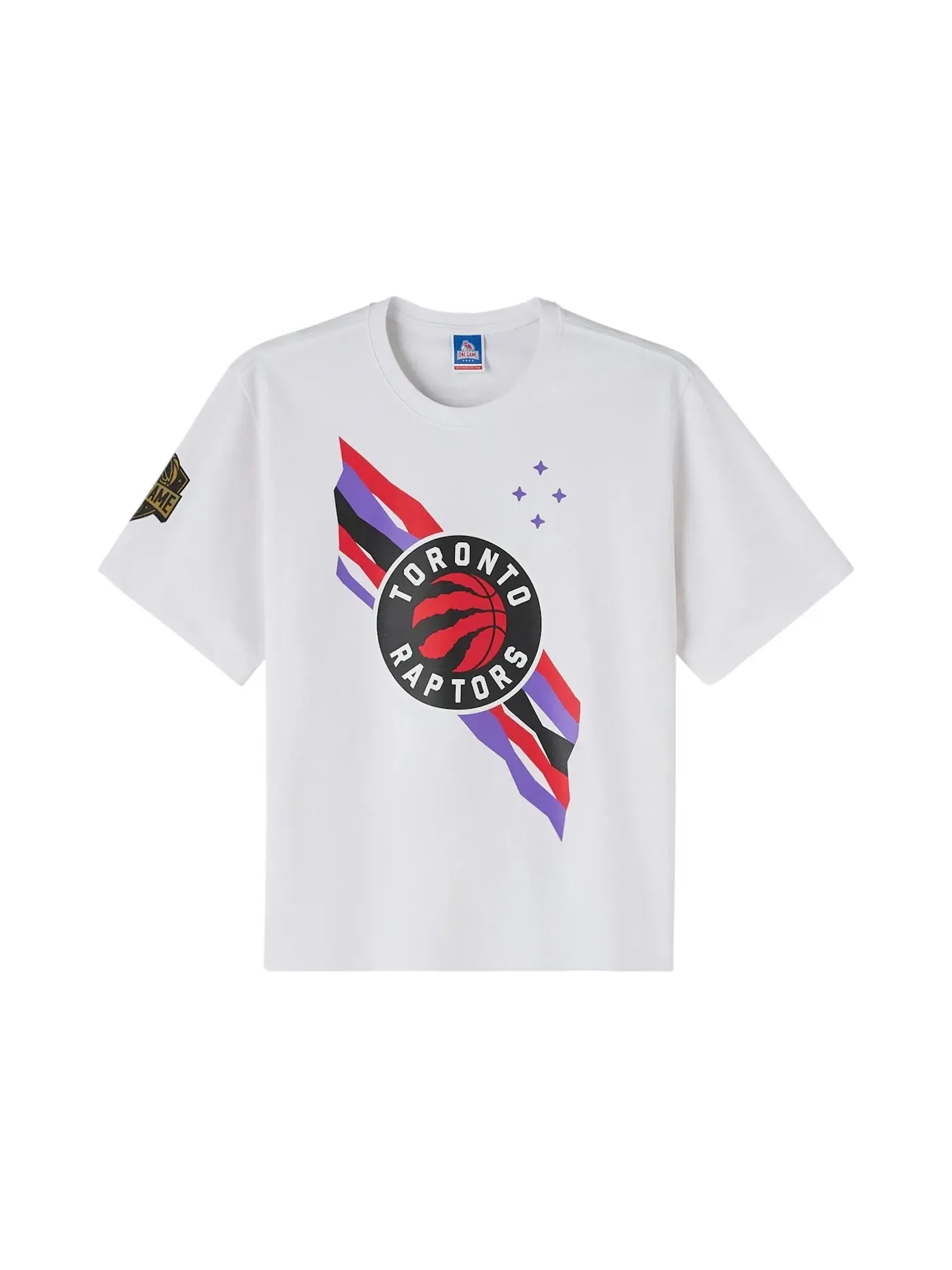 Мужская футболка с принтом OVO NBA Toronto Raptors T-Shirt — изображение 1 из 1, белый