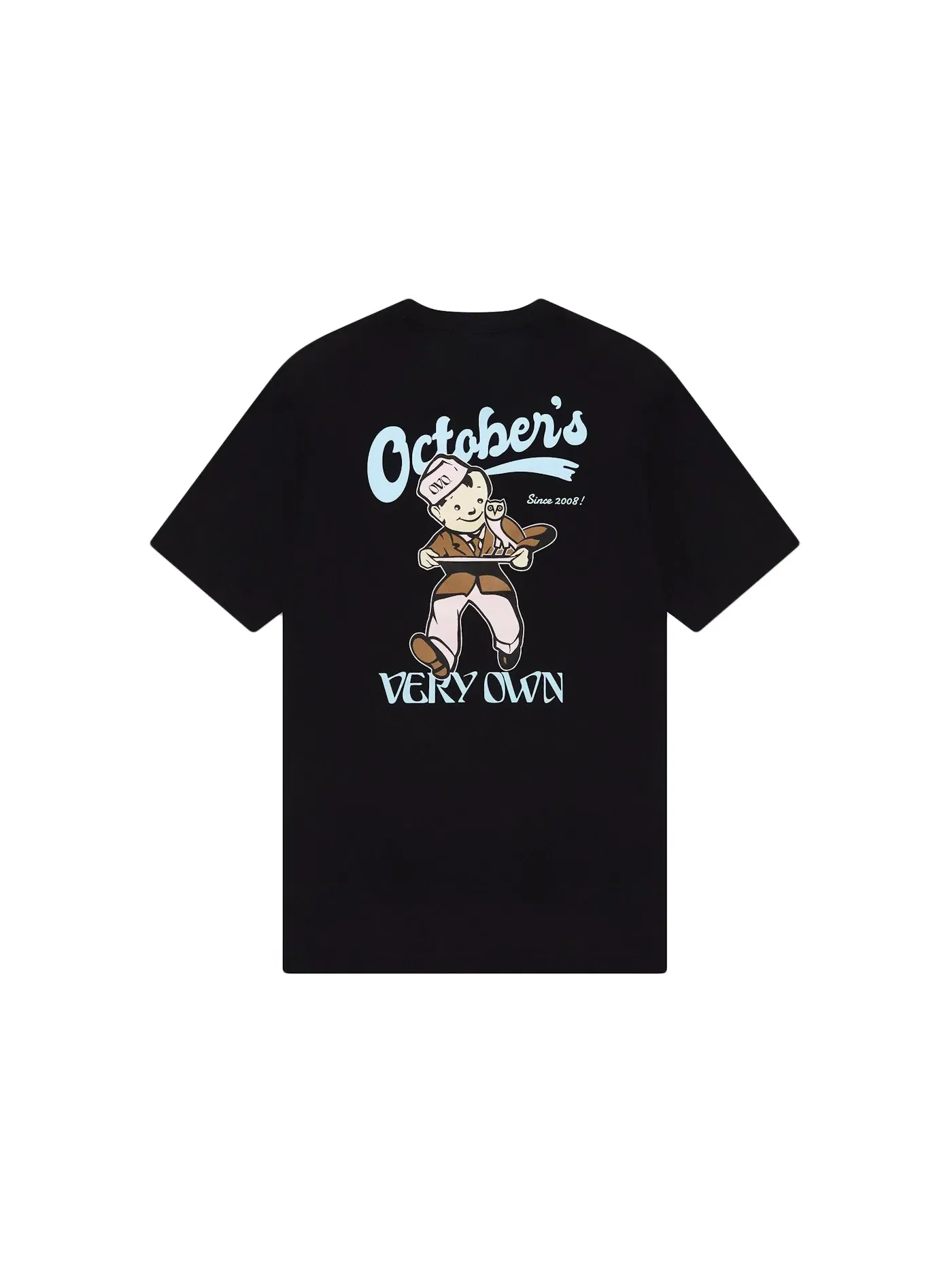 Мужская футболка OVO Neapolitan Tee Black — изображение 2 из 2, черный