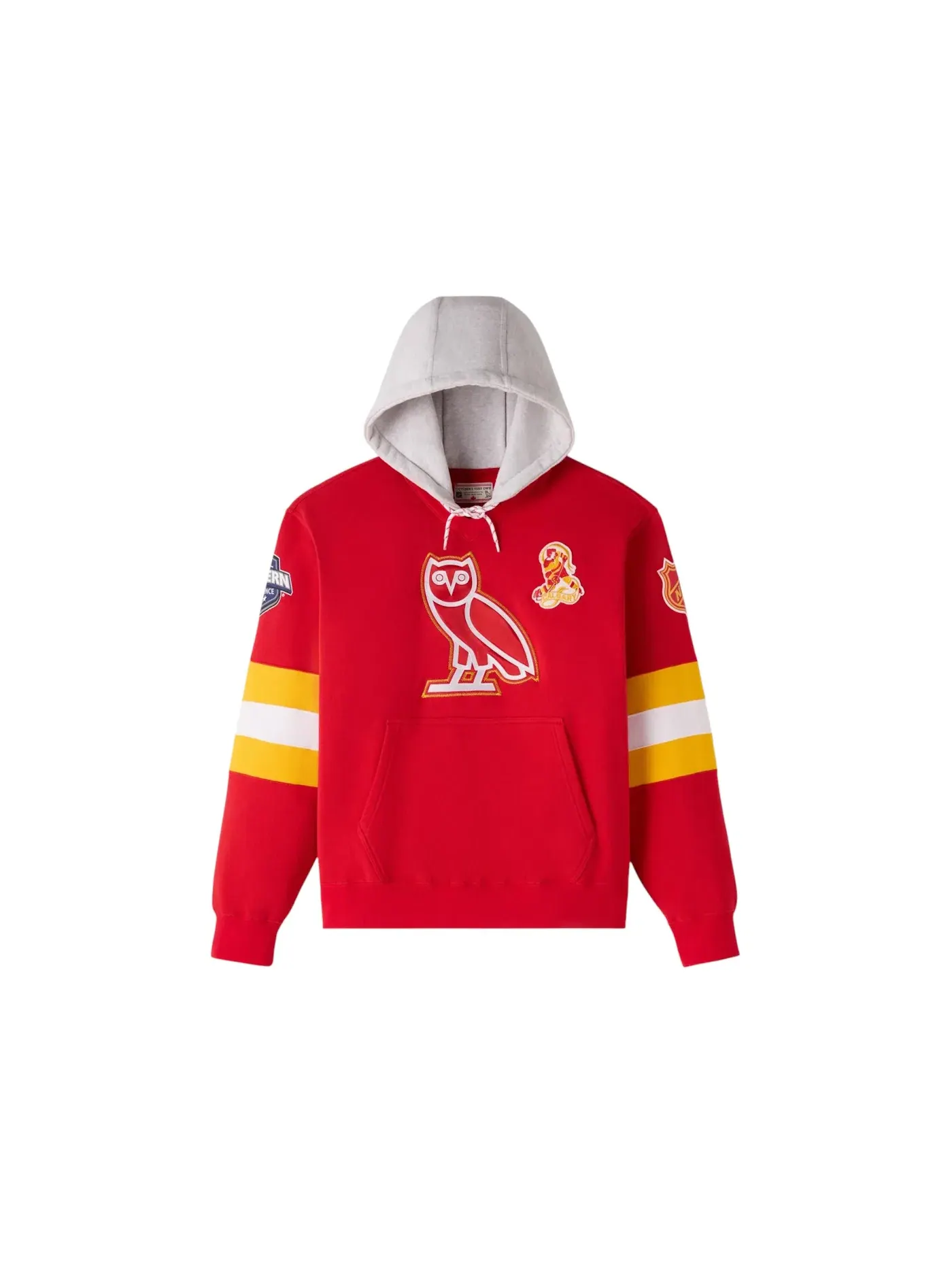 Мужская худи OVO NHL Calgary Flames — изображение 1 из 2, красный