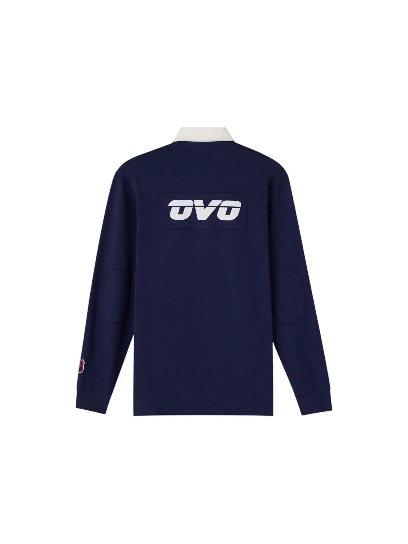 Мужское поло OVO NHL Edmonton Oilers Rugby Polo Navy — изображение 2 из 2