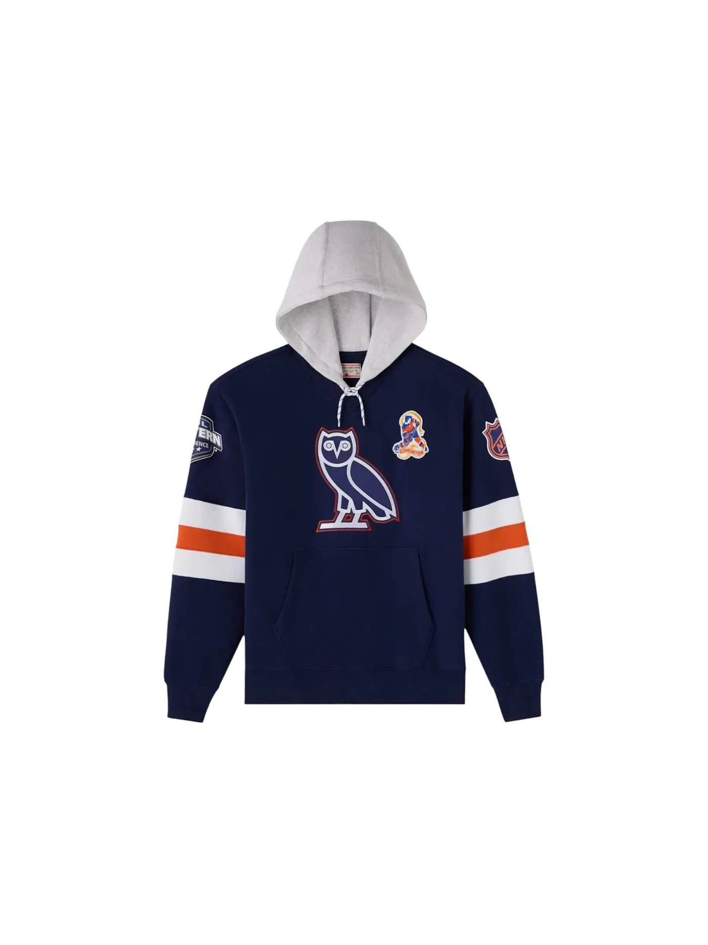 Мужская худи OVO NHL Edmonton Oilers Navy — изображение 1 из 2