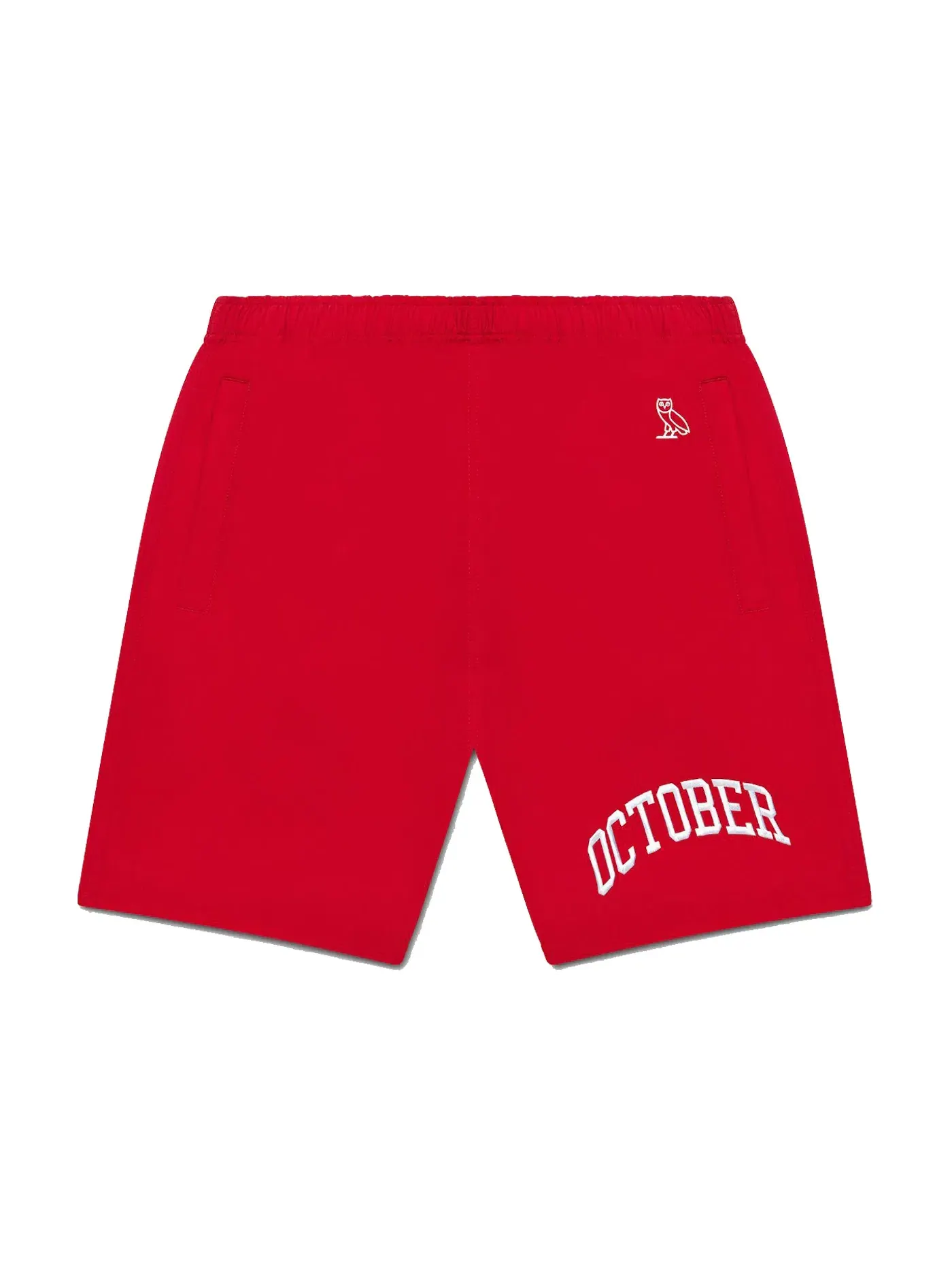 Мужские шорты с логотипом October Arch Nylon OVO — изображение 1 из 1, красный