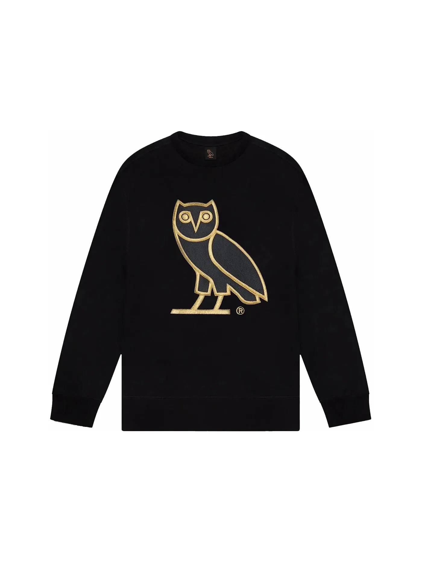 Мужской свитшот с принтом OVO OG Owl Crewneck (FW22) OVO — изображение 1 из 1, черный