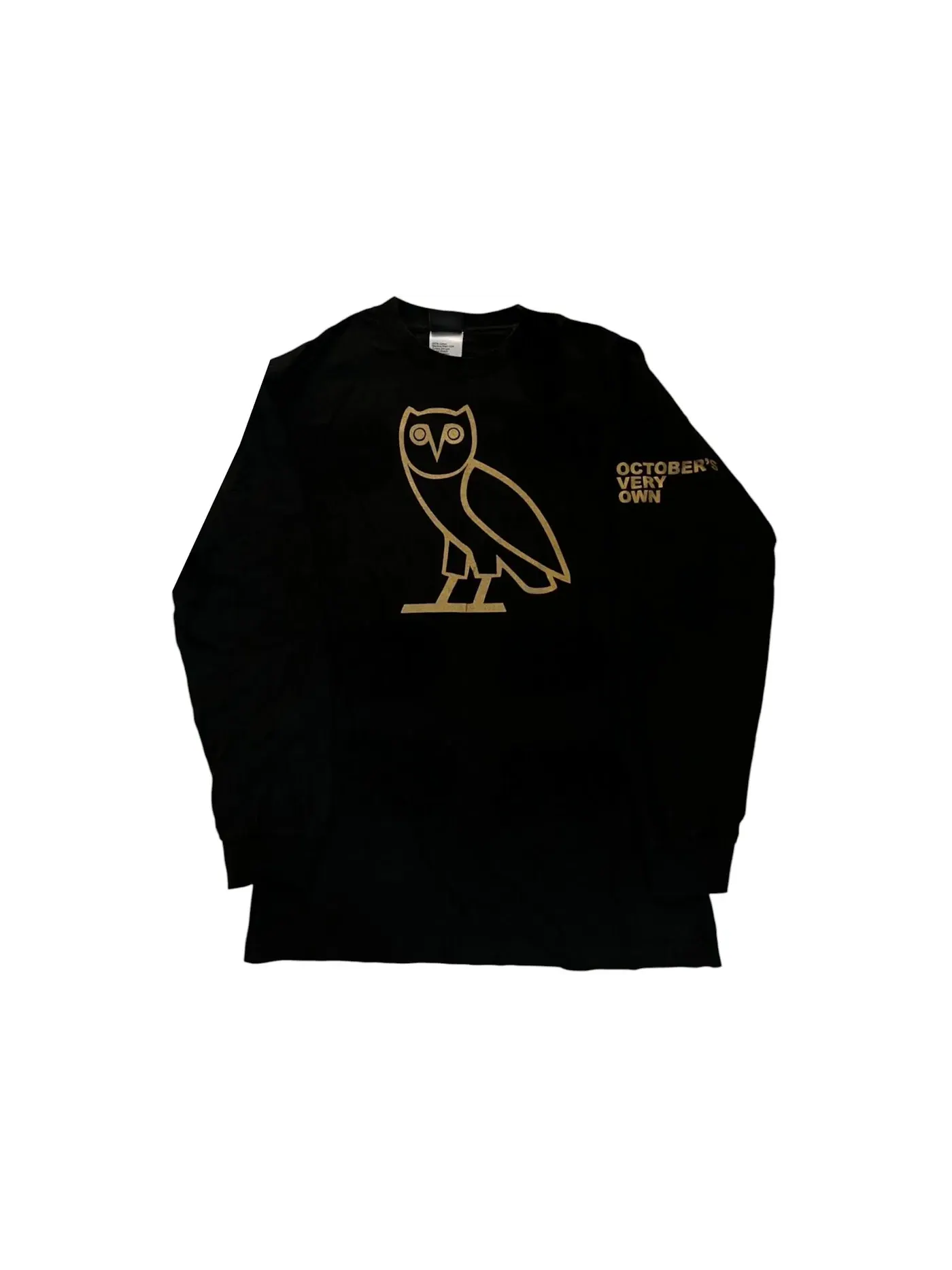 Мужская футболка с принтом OVO Owl Nothing Was The Same Tour L/S Black — изображение 1 из 2