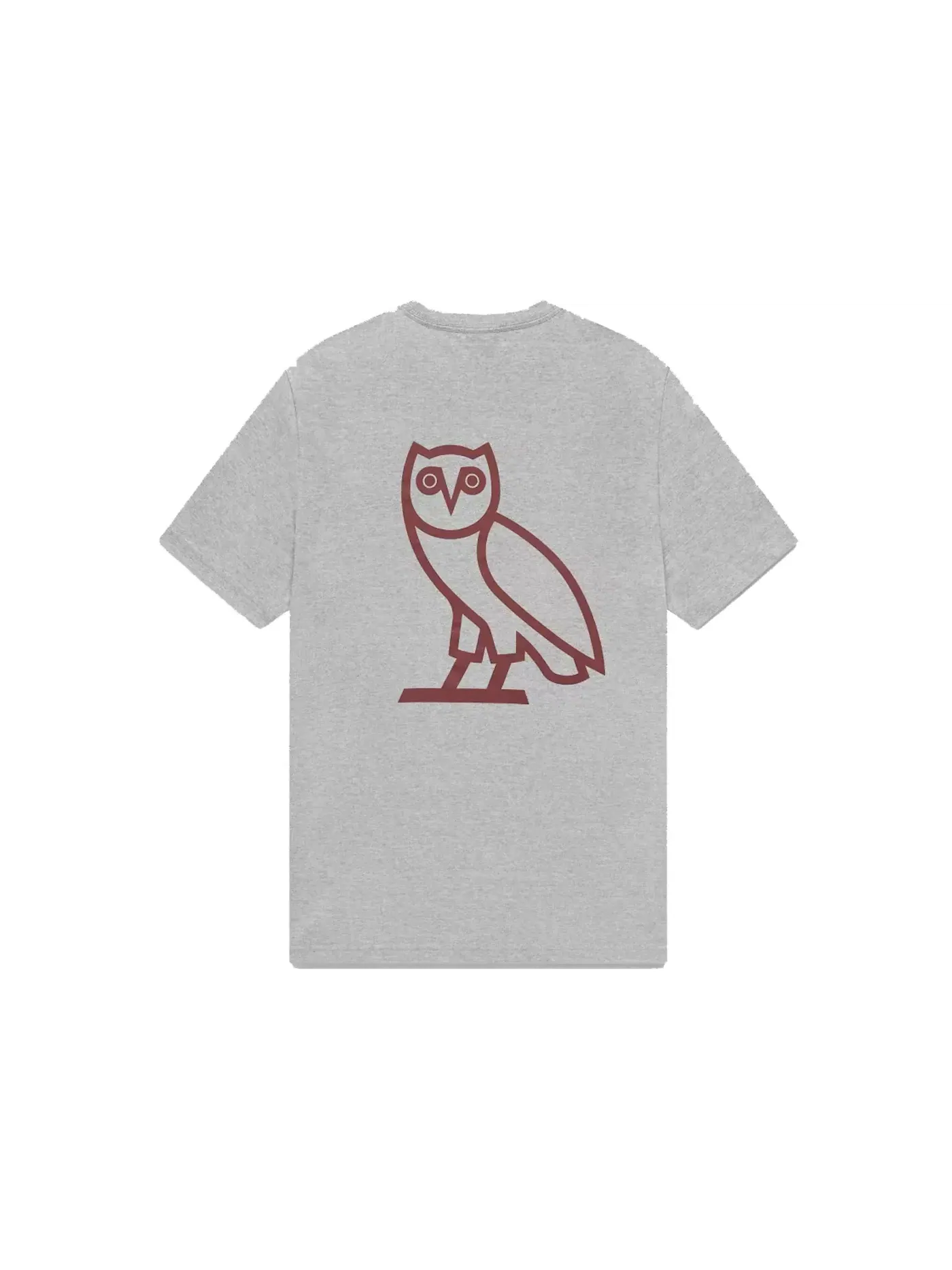 Мужская футболка с принтом OVO Roots Heritage Script T-Shirt — изображение 2 из 2, серый
