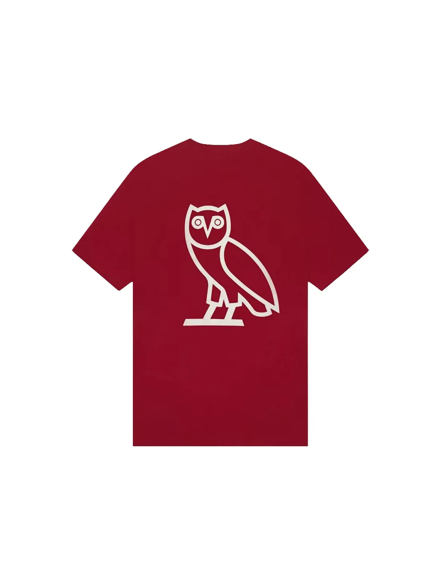 Мужская футболка с принтом OVO Roots Heritage Script T-Shirt — изображение 2 из 2, красный