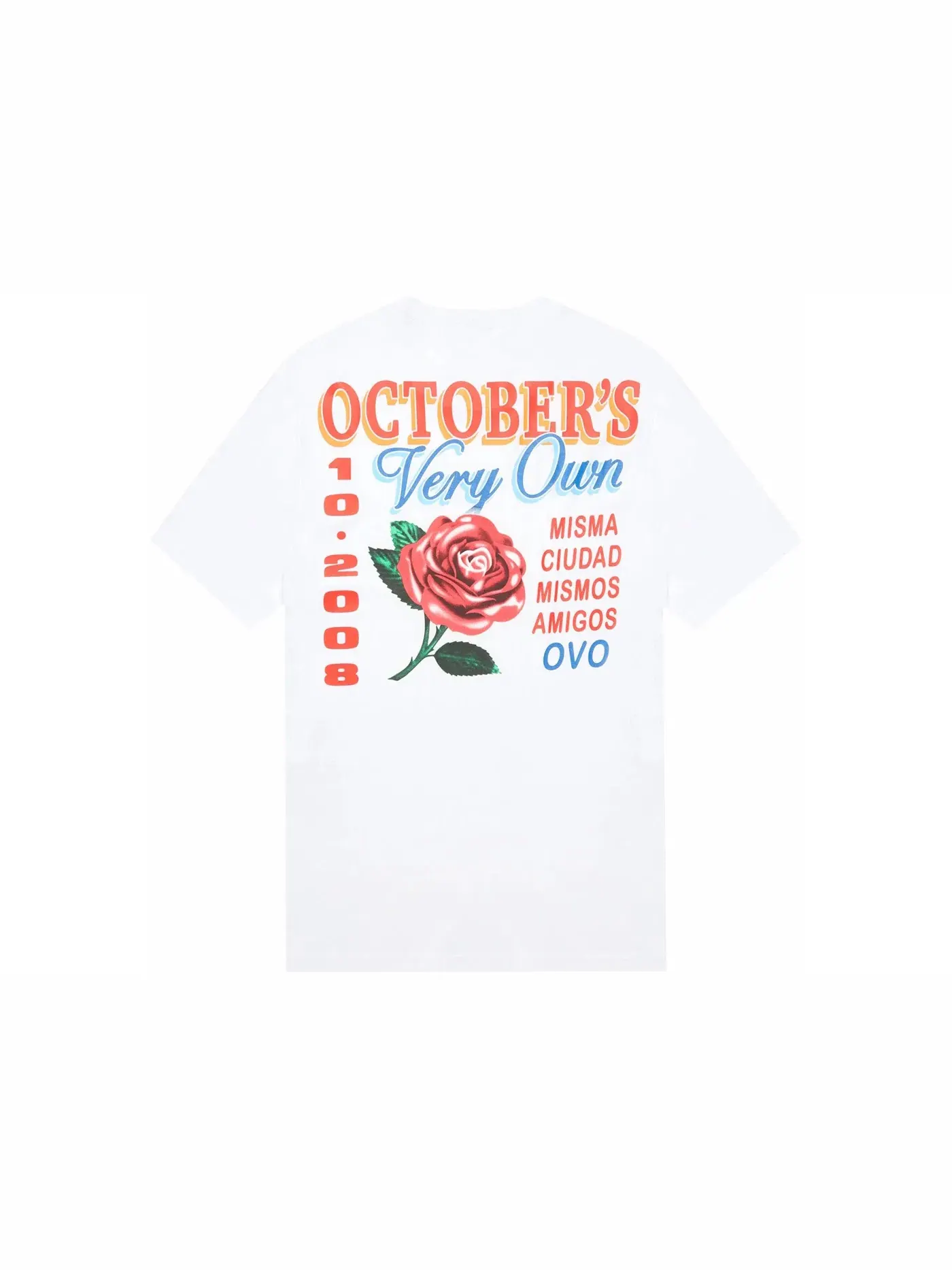 Мужская футболка с принтом OVO T-shirt — изображение 1 из 2, белый