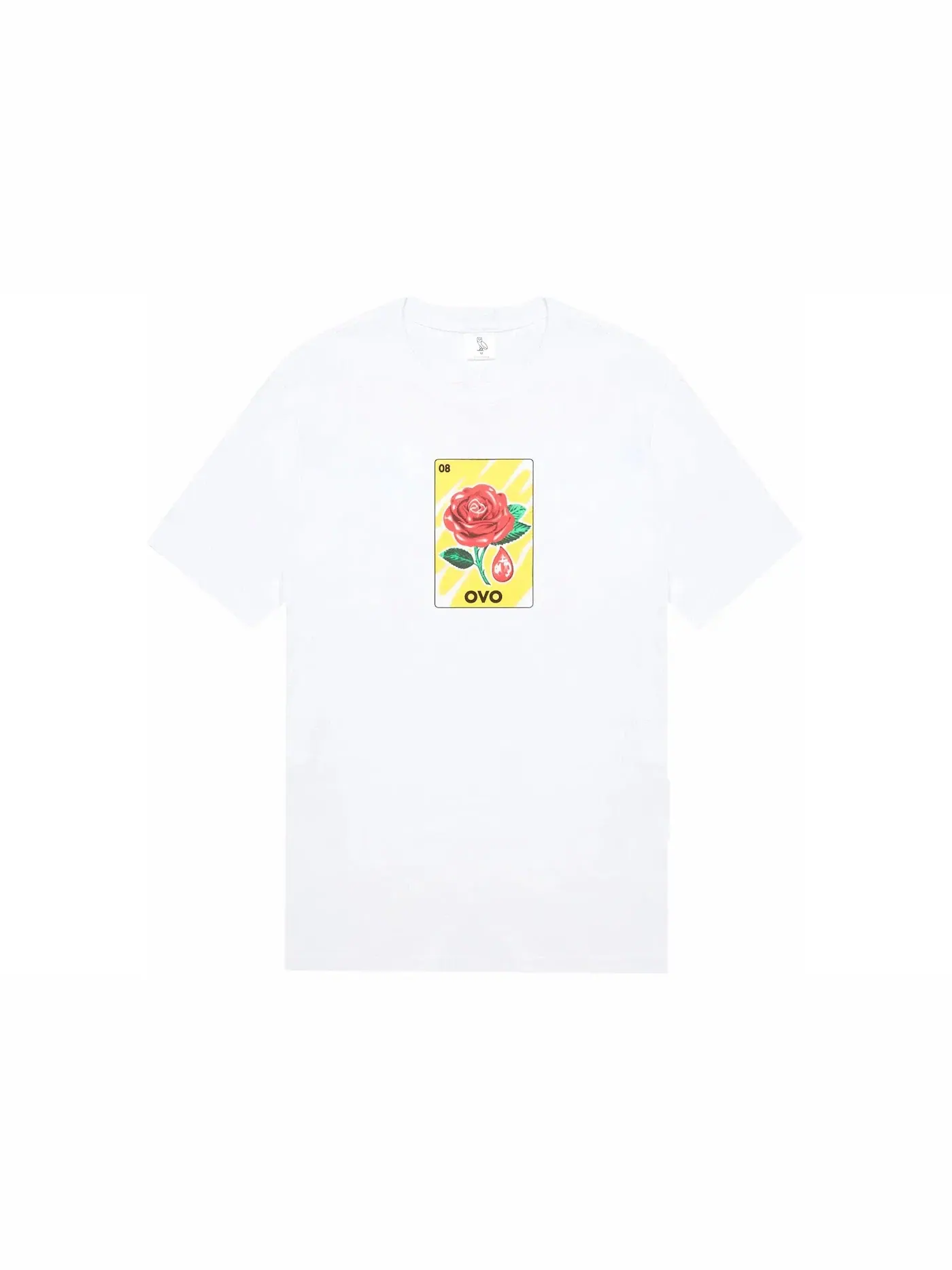 Мужская футболка с принтом OVO T-shirt — изображение 2 из 2, белый
