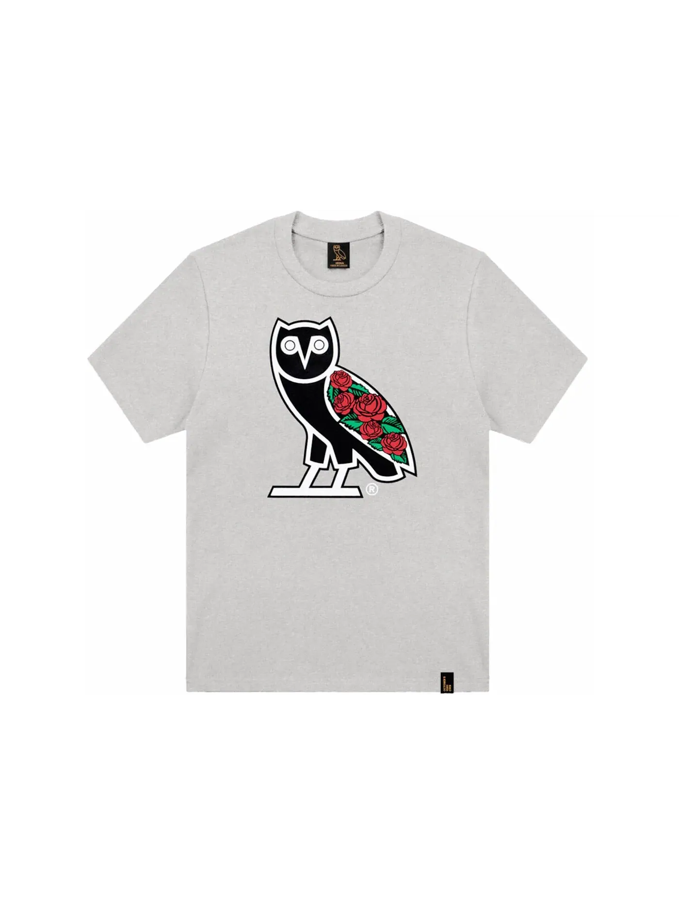 Мужская футболка с принтом Sandra's Rose OG Owl Tee OVO — изображение 1 из 2, серый