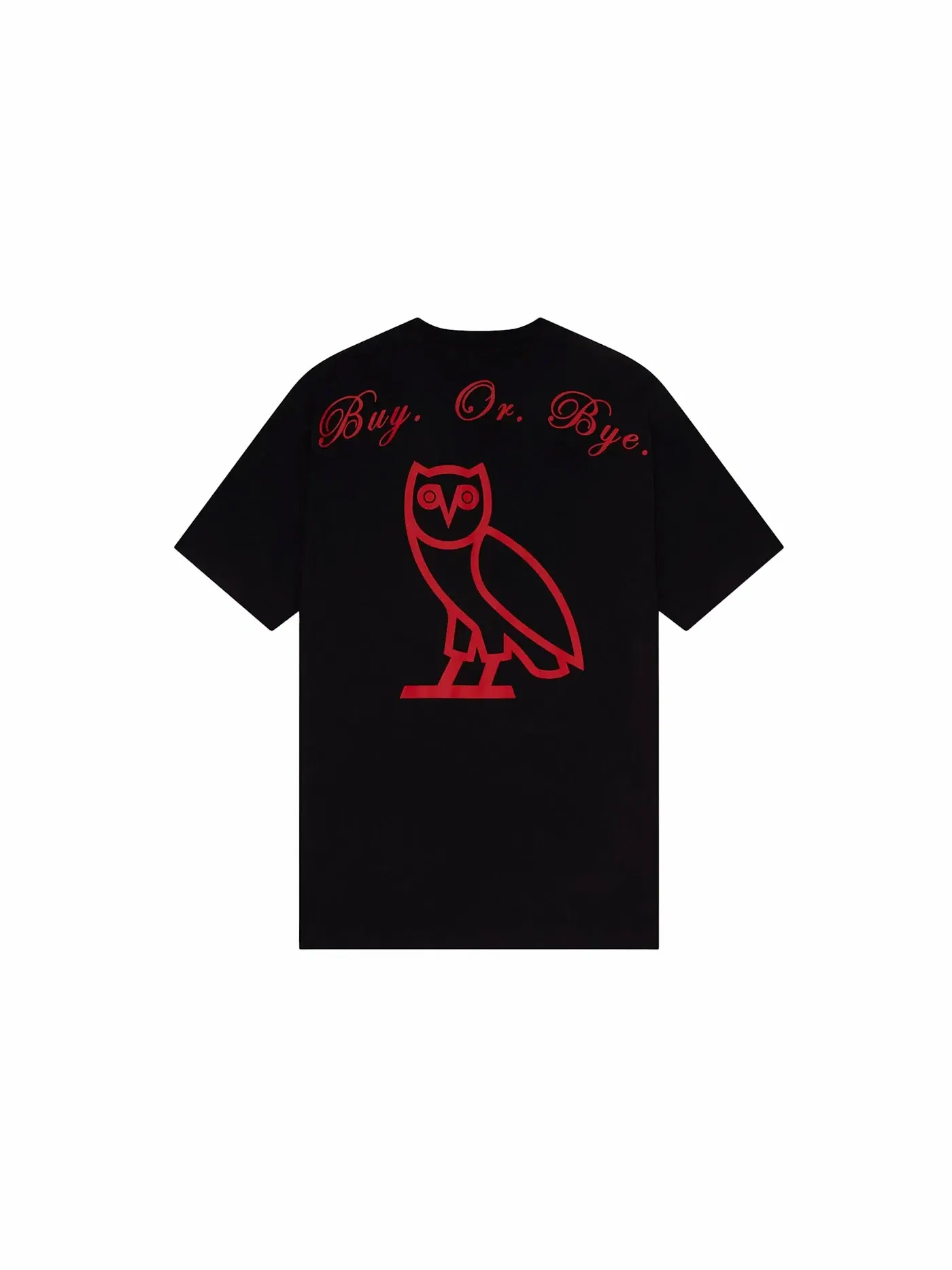 Детская футболка с принтом OVO T-Shirt — изображение 2 из 2, черный