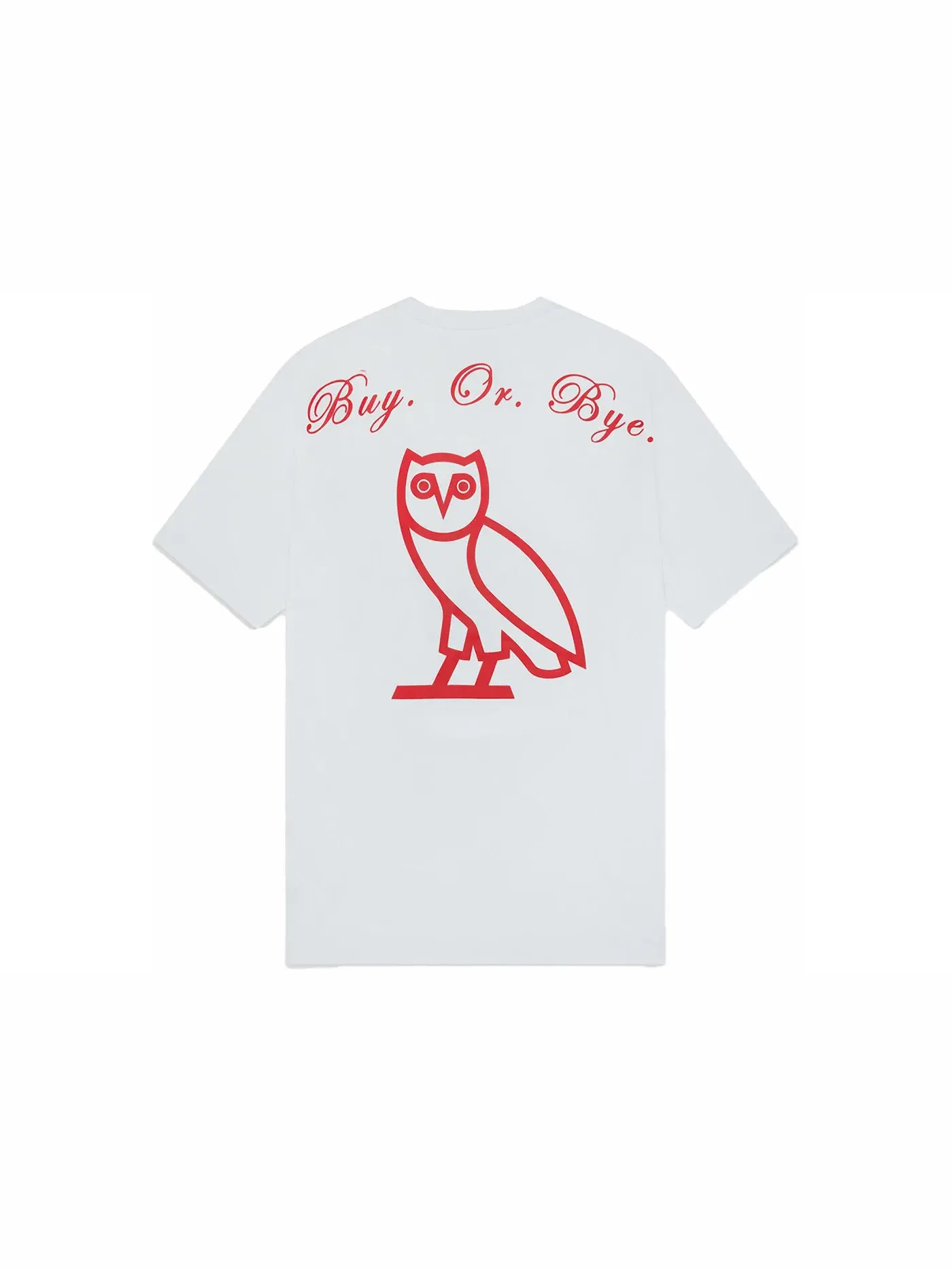 Мужская футболка с принтом OVO T-Shirt — изображение 2 из 2, белый