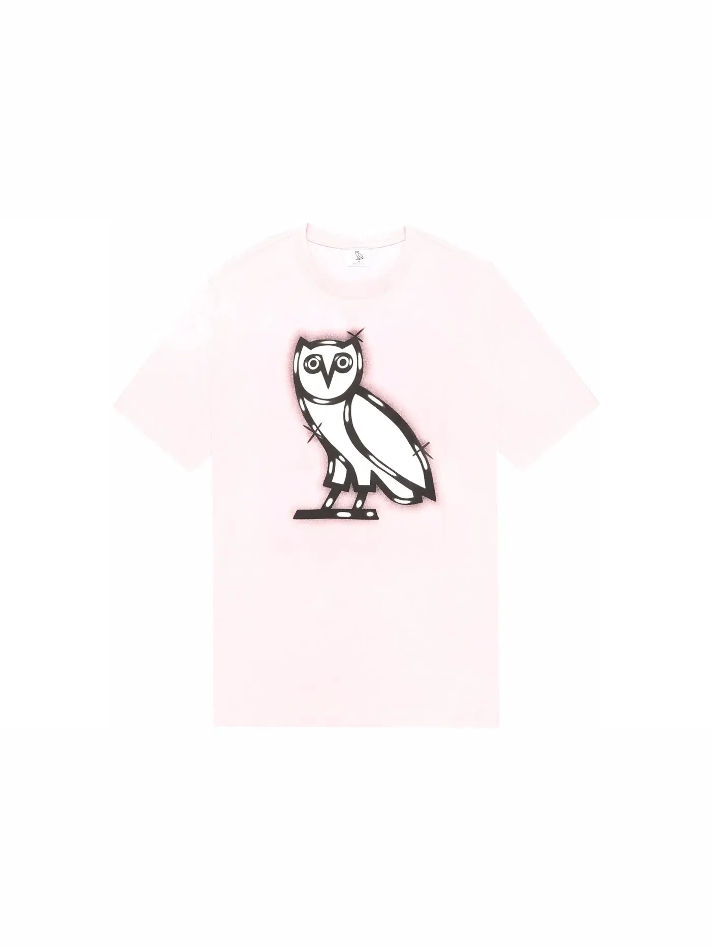 Мужская футболка с принтом OVO Smoke Owl OVO — изображение 1 из 1, розовый