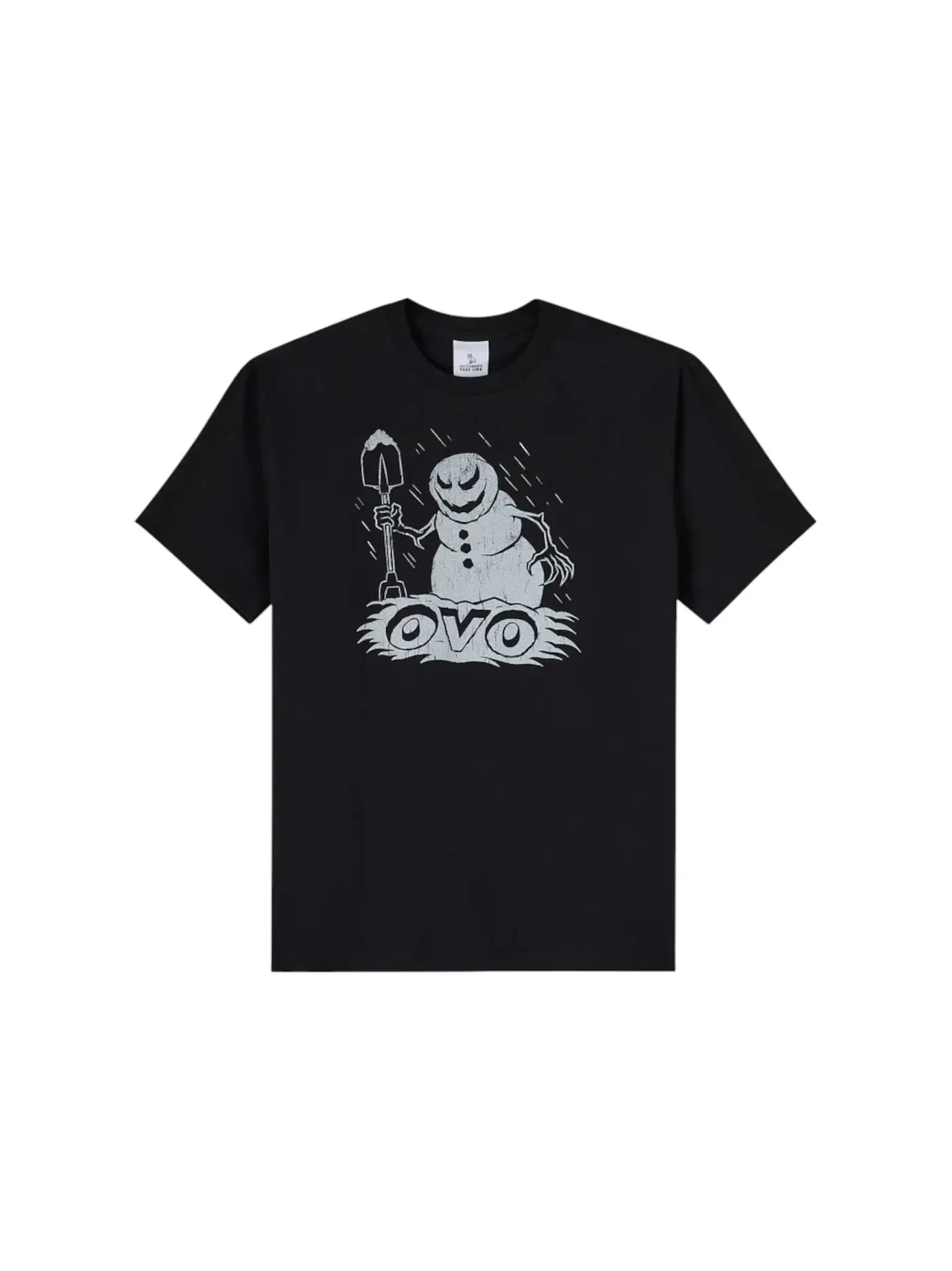 Мужская футболка с принтом OVO T-shirt — изображение 1 из 2, черный