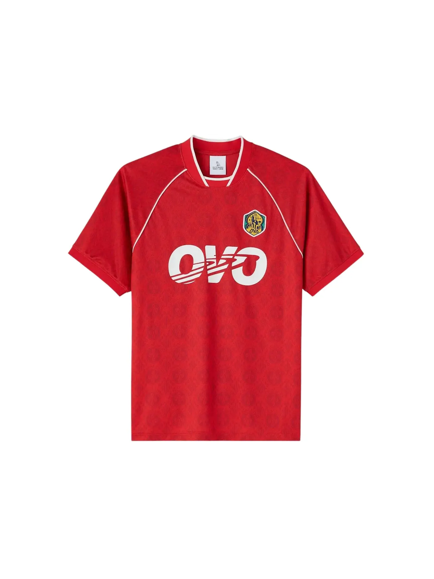 Мужская футболка с длинным рукавом Jersey OVO — изображение 1 из 2, красный