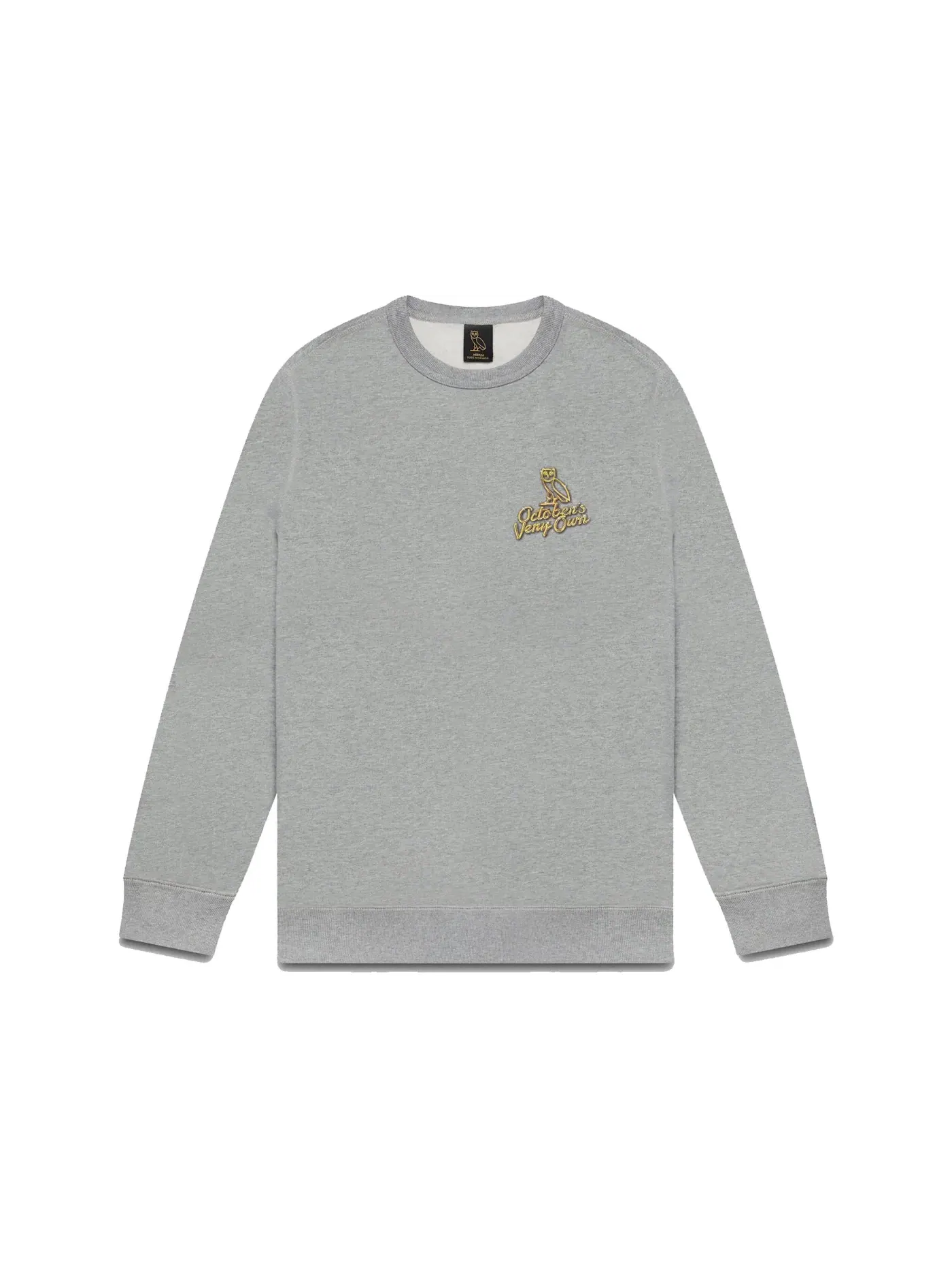 Мужской свитшот с принтом Crewneck OVO — изображение 2 из 2, серый