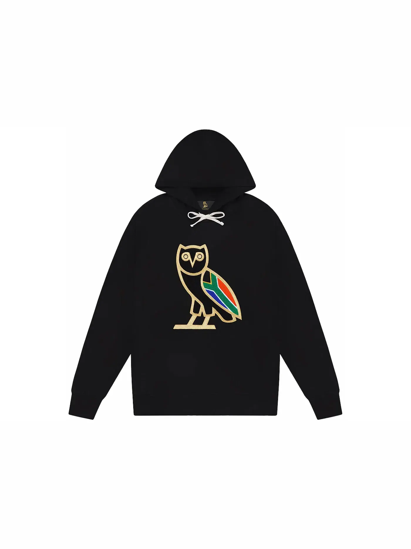 Мужская худи с принтом OVO OG Owl Hoodie Black — изображение 1 из 2