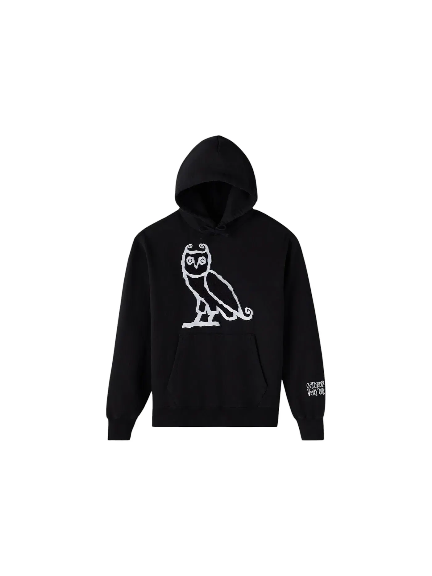 Мужской худи с принтом OVO Hoodie — изображение 1 из 1, черный