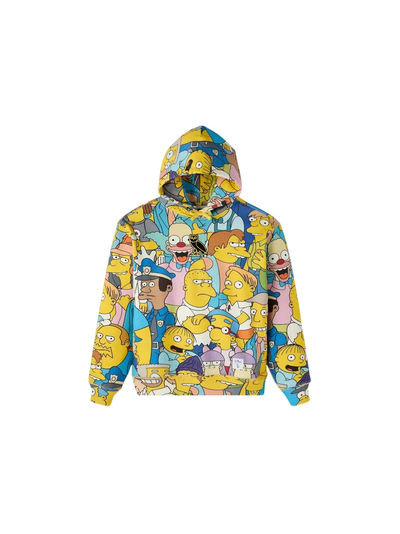 Мужской худи с принтом OVO The Simpsons All Over Print Hoodie — изображение 1 из 2, мульти