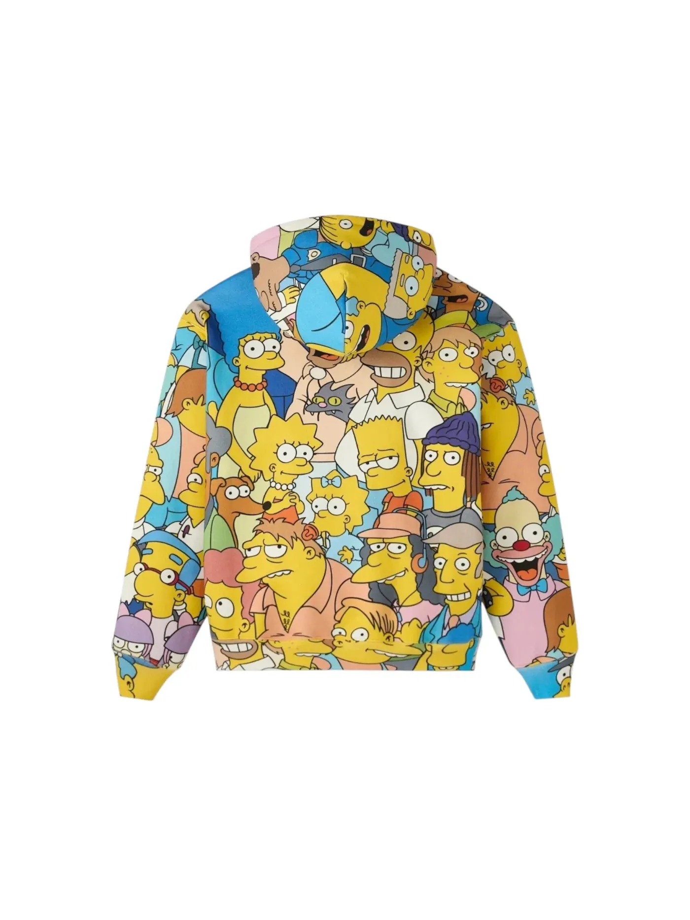 Мужской худи с принтом OVO The Simpsons All Over Print Hoodie — изображение 2 из 2, мульти