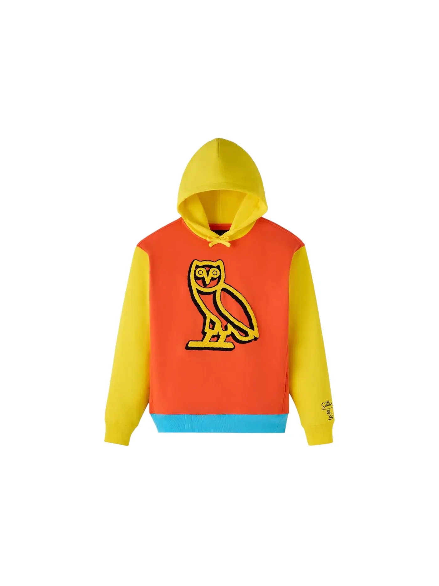 Мужская худи Bart Hoodie OVO — изображение 1 из 2, оранжевый/желтый