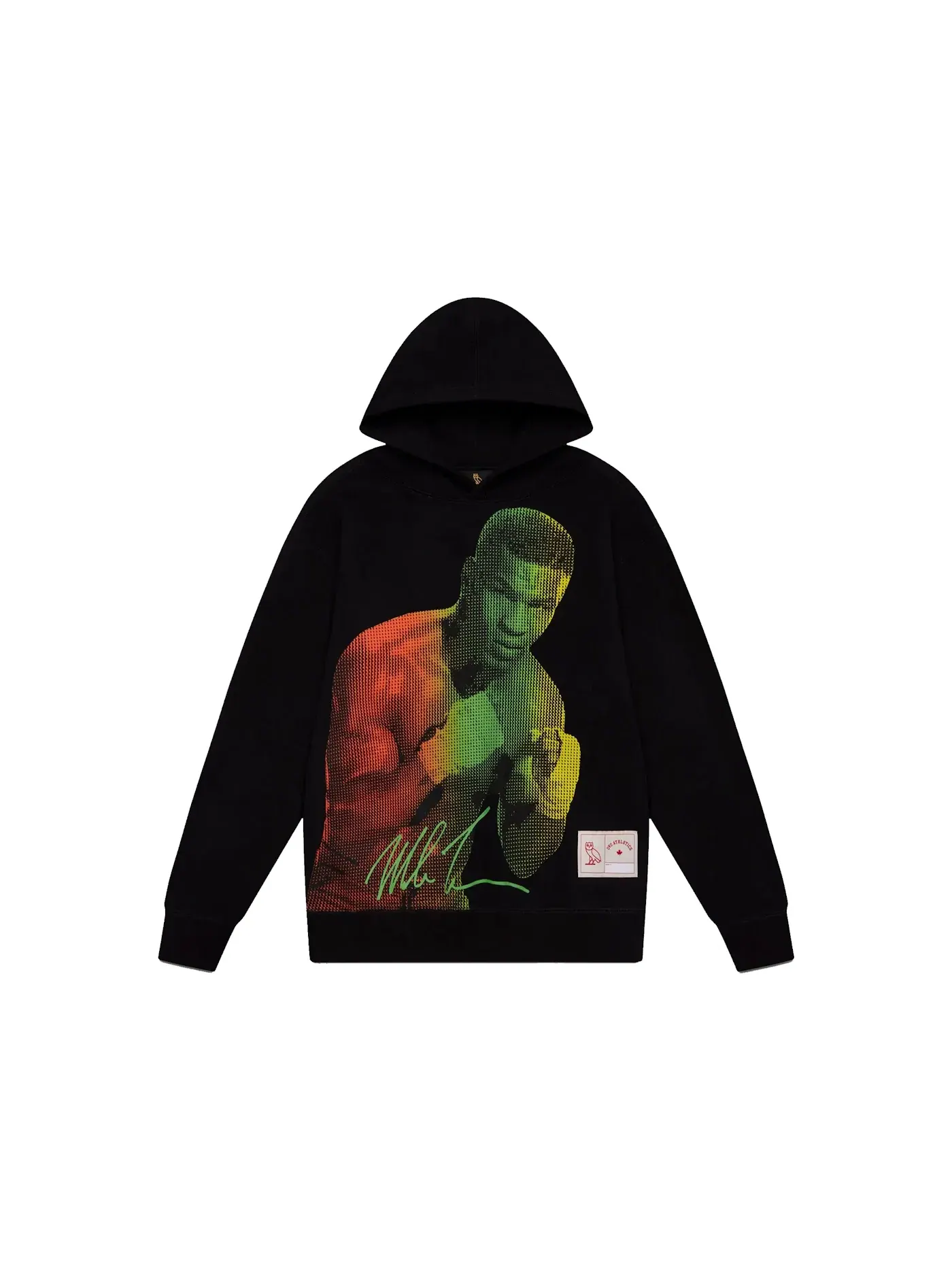 Мужской худи с принтом OVO Hoodie — изображение 1 из 2, черный