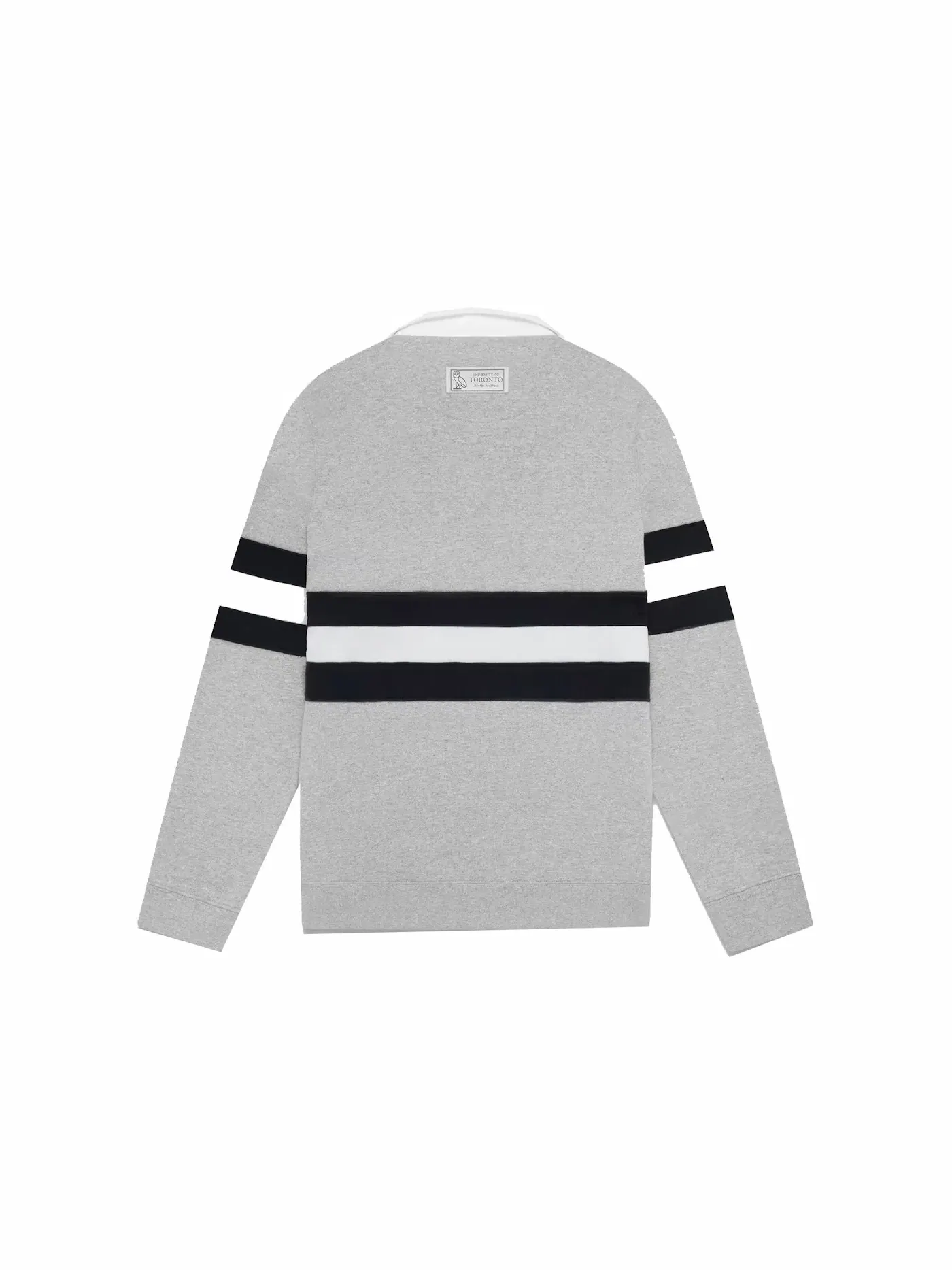 Мужское поло-рубашка OVO U Of T Rugby Polo Heather Grey — изображение 2 из 3