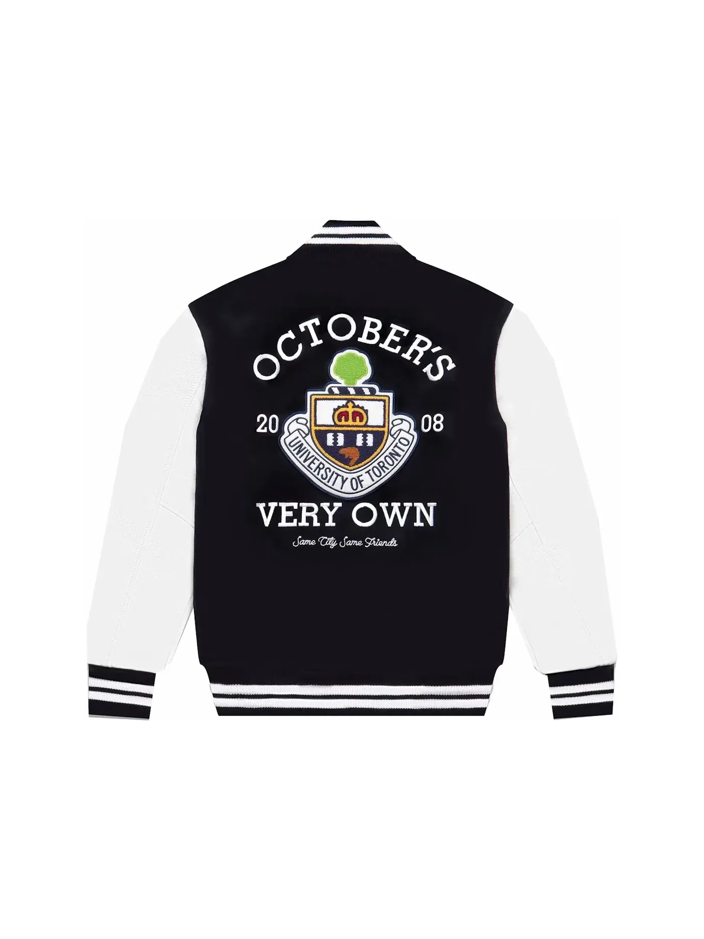 Мужская куртка с длинным рукавом OVO U Of T Team Jacket — изображение 2 из 2, темно-синий