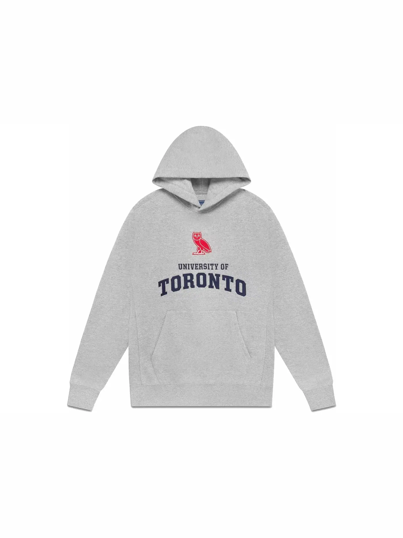 Мужская худи с принтом OVO U Of T University Hoodie OVO — изображение 1 из 2, серый