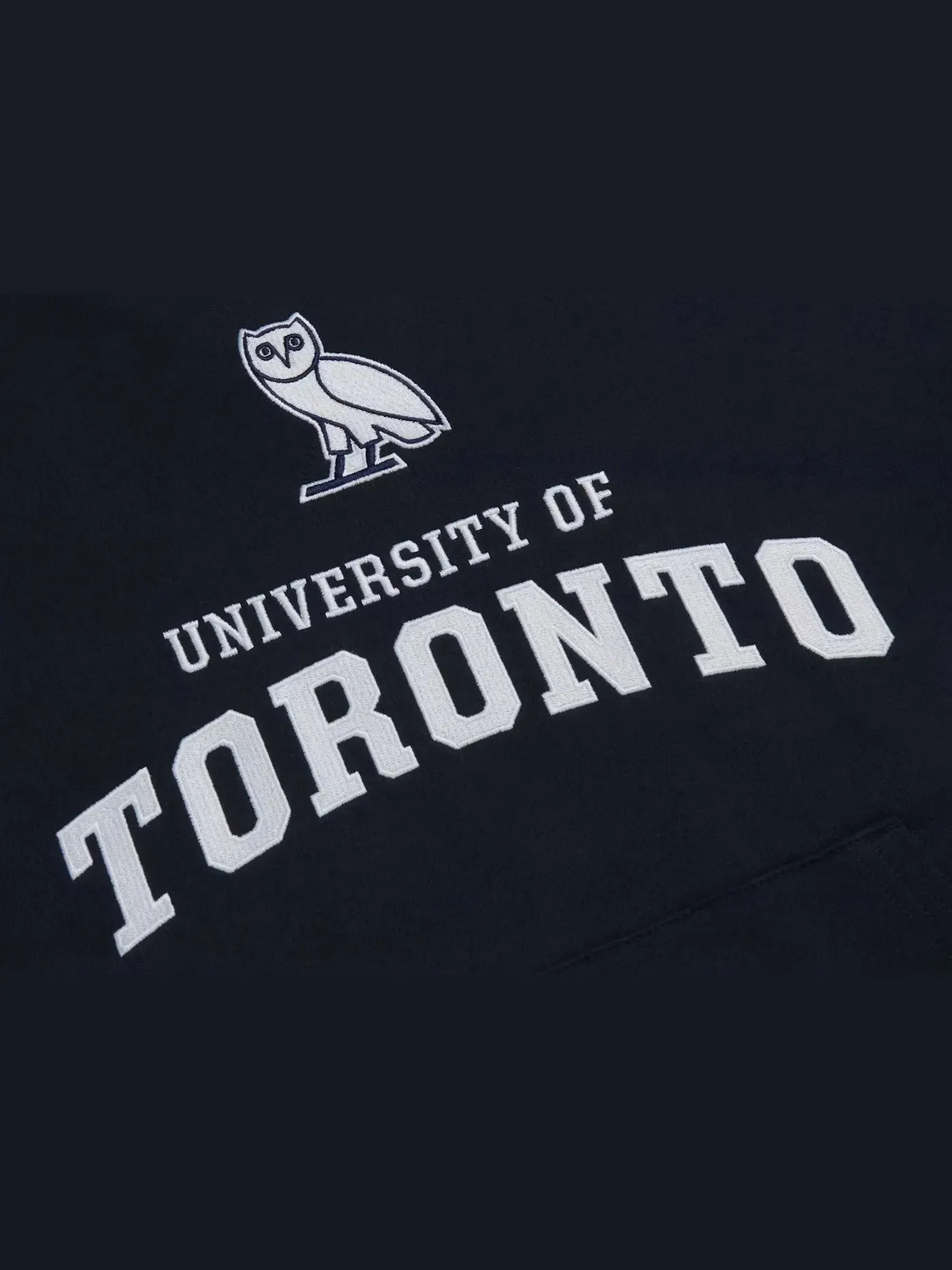 Мужская худи OVO U Of T University Hoodie — изображение 2 из 2, темно-синий