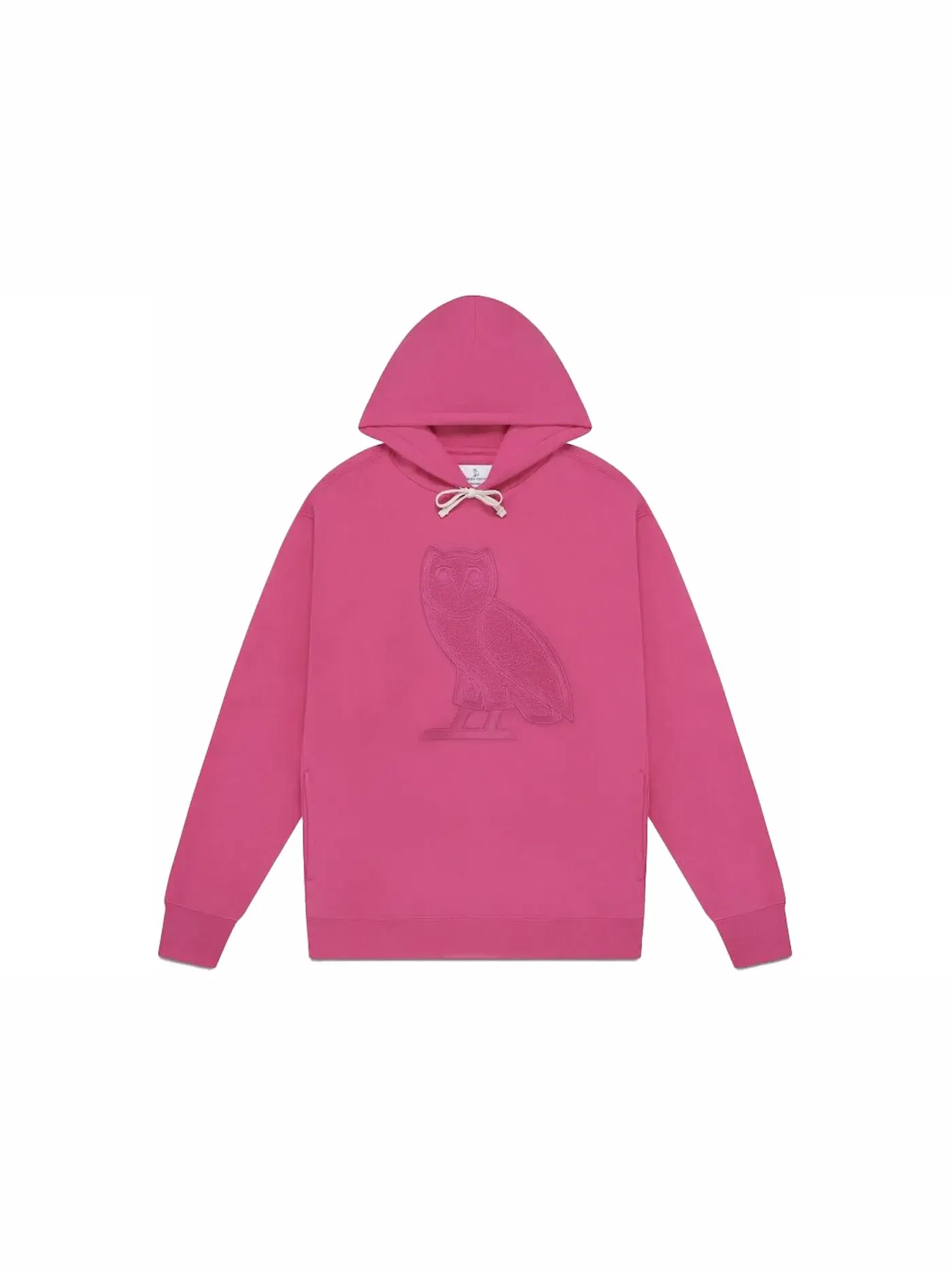 Мужская худи с принтом OVO Valentine's Sweeterman OG Owl Hoodie OVO — изображение 1 из 2, фуксия