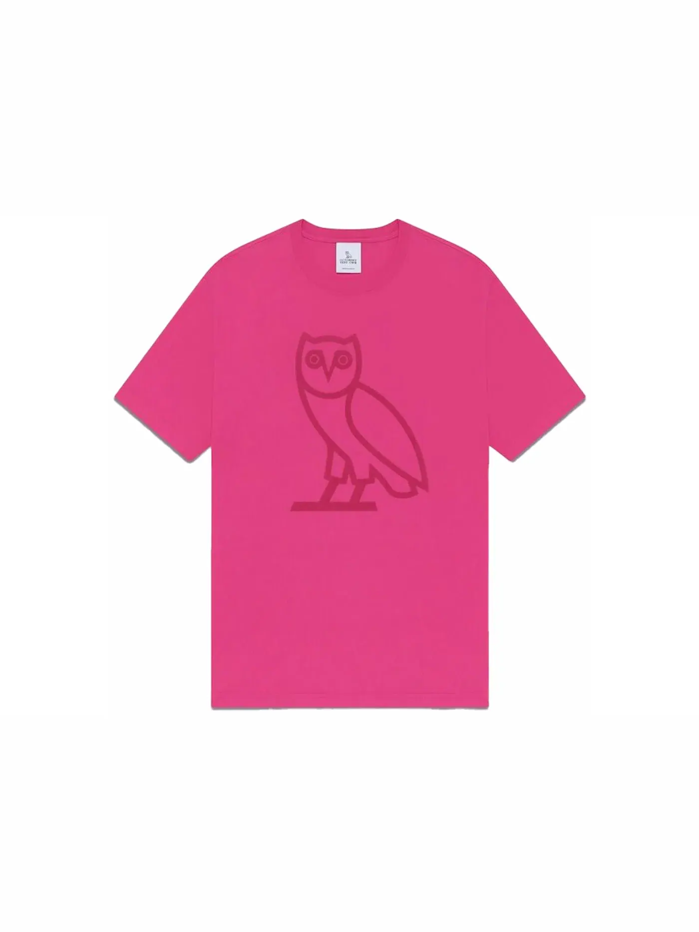 Мужская футболка с принтом Sweeterman OG Owl OVO — изображение 1 из 1, фуксия