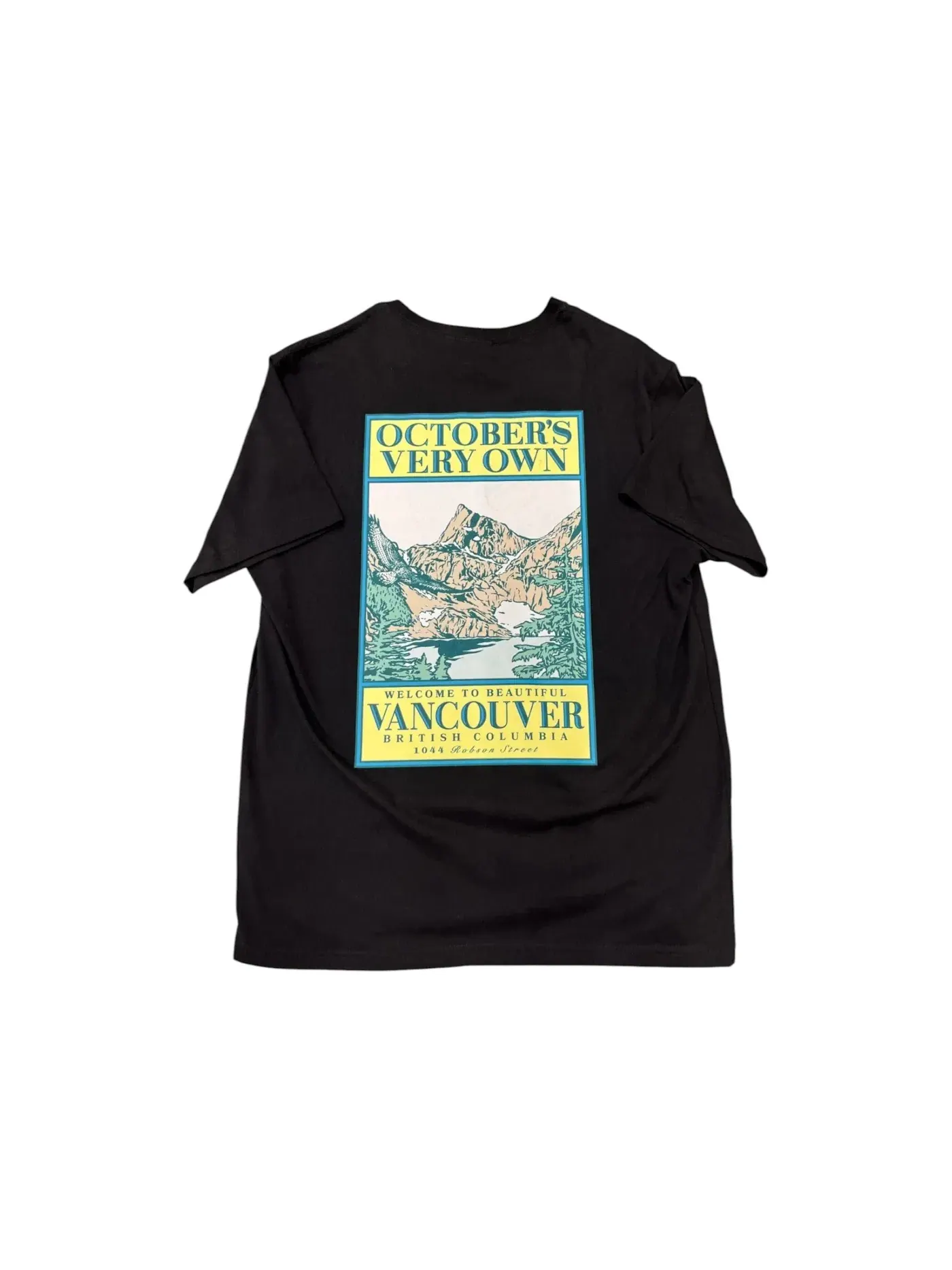 Мужская футболка OVO Welcome Vancouver Exclusive — изображение 1 из 2, черный