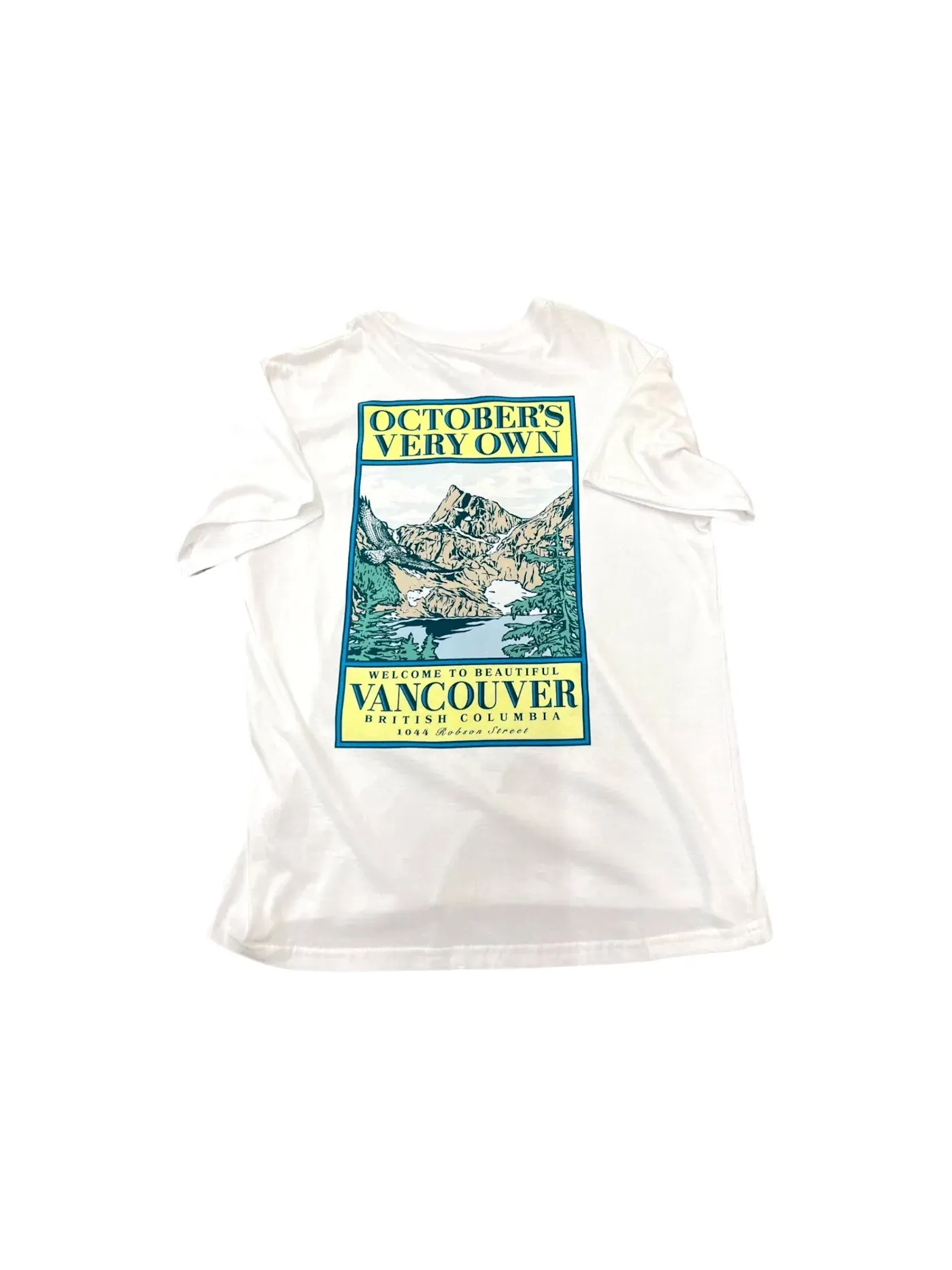 Мужская футболка с принтом OVO Welcome Vancouver Exclusive T-Shirt — изображение 1 из 2, белый
