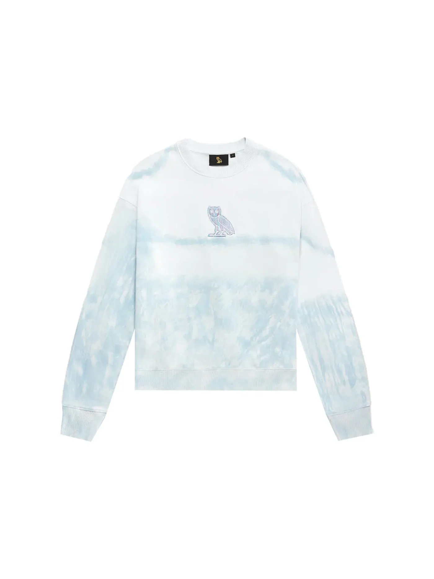 Женский свитшот с принтом Owl Crewneck OVO — изображение 1 из 1, синий