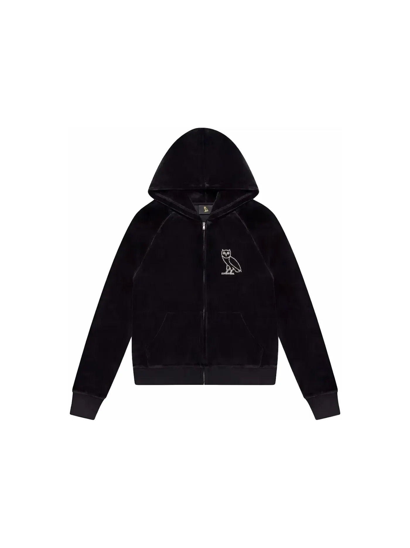 Женская худи с принтом OVO Hoodie — изображение 2 из 2, черный