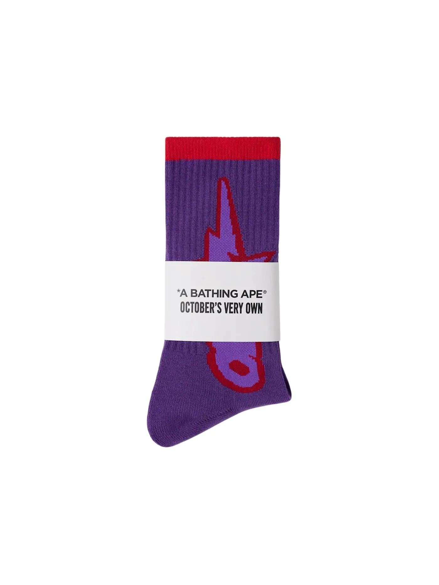 Мужские носки Athletic Sock OVO — изображение 2 из 2, фиолетовый